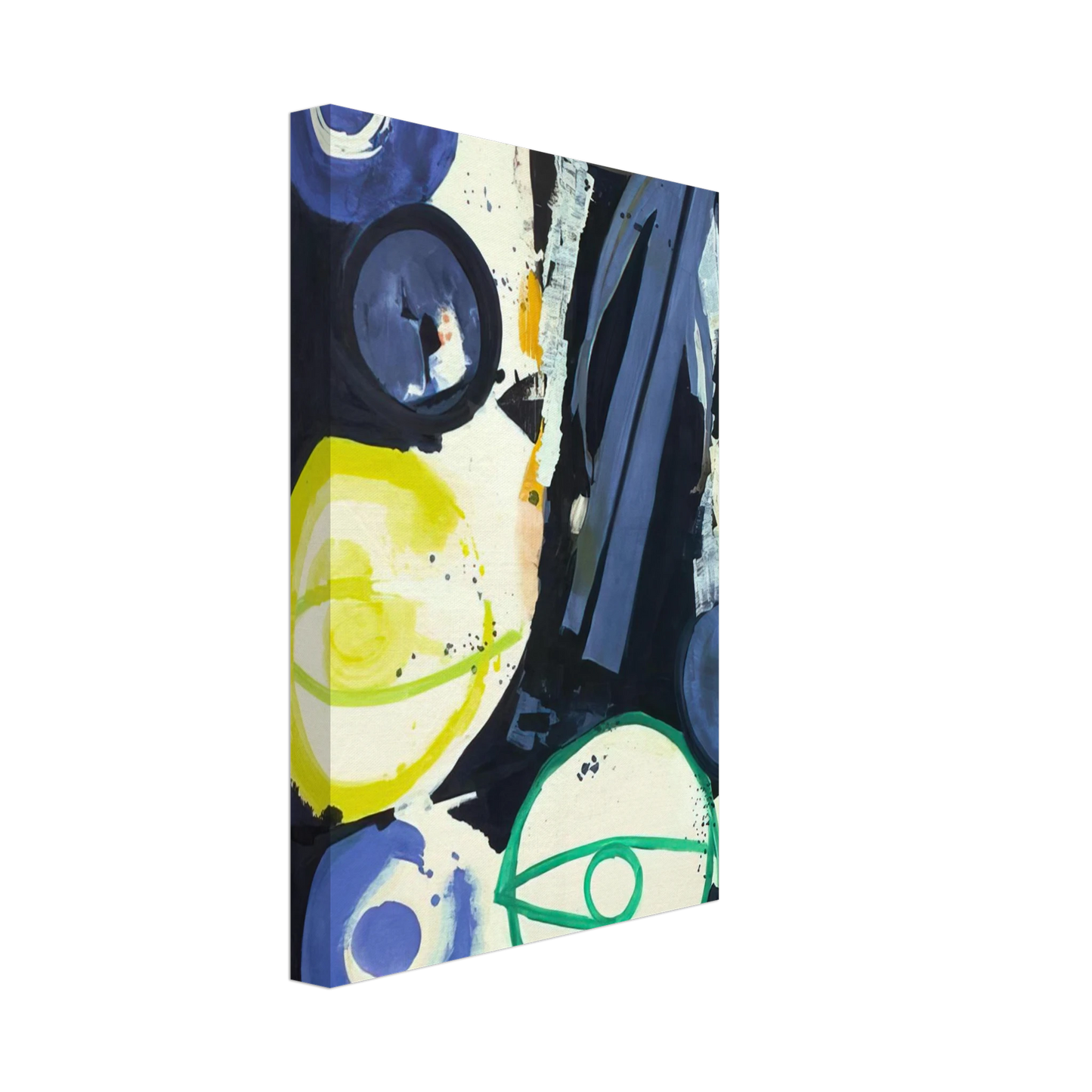 Ernst Wilhelm Nay - Orakel - 1964 Canvas - 70x100 cm / 28x40 inches-canvas