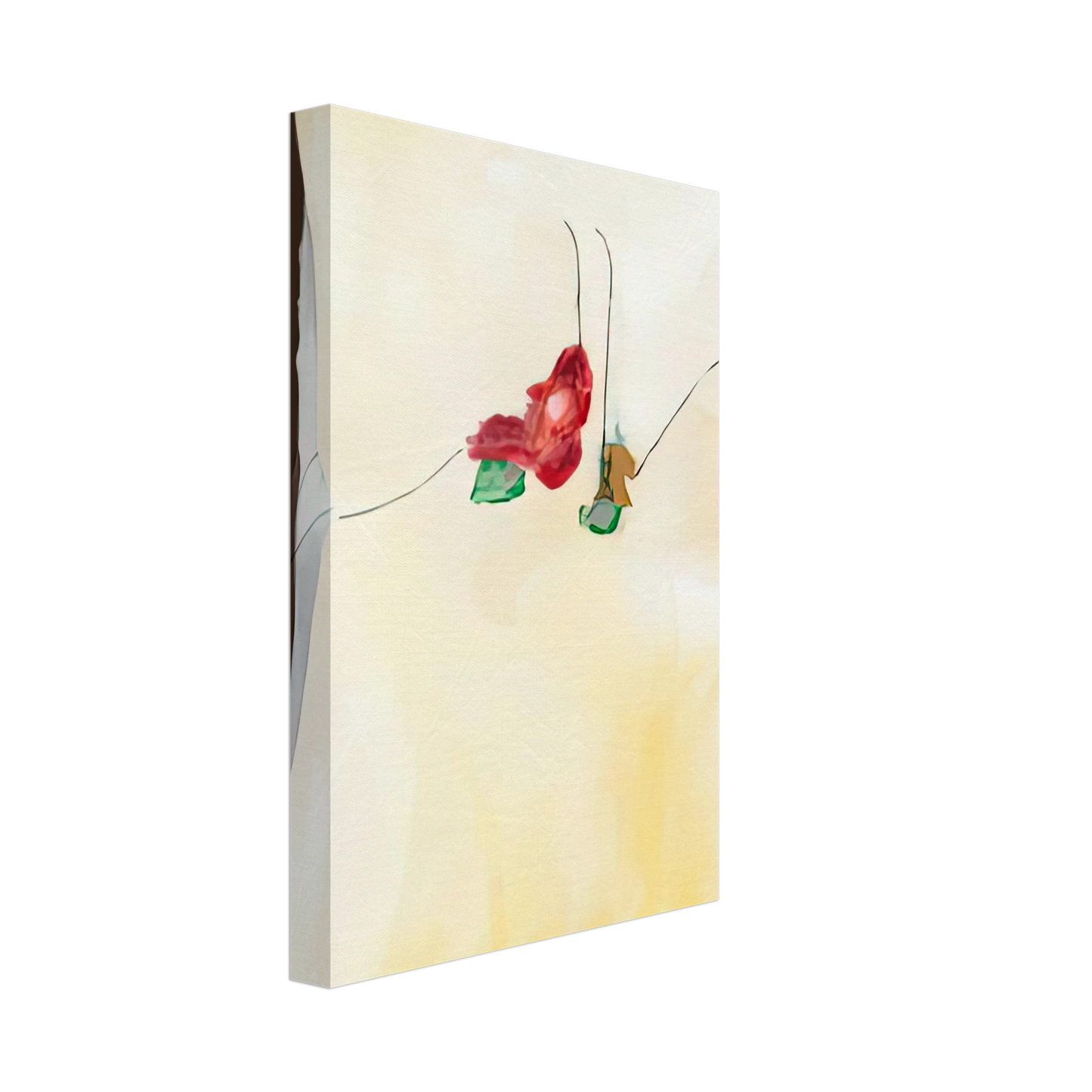 Helen Frankenthaler - Chill Factor, 1973- Canvas - 40x60 cm / 16x24 inches-canvas