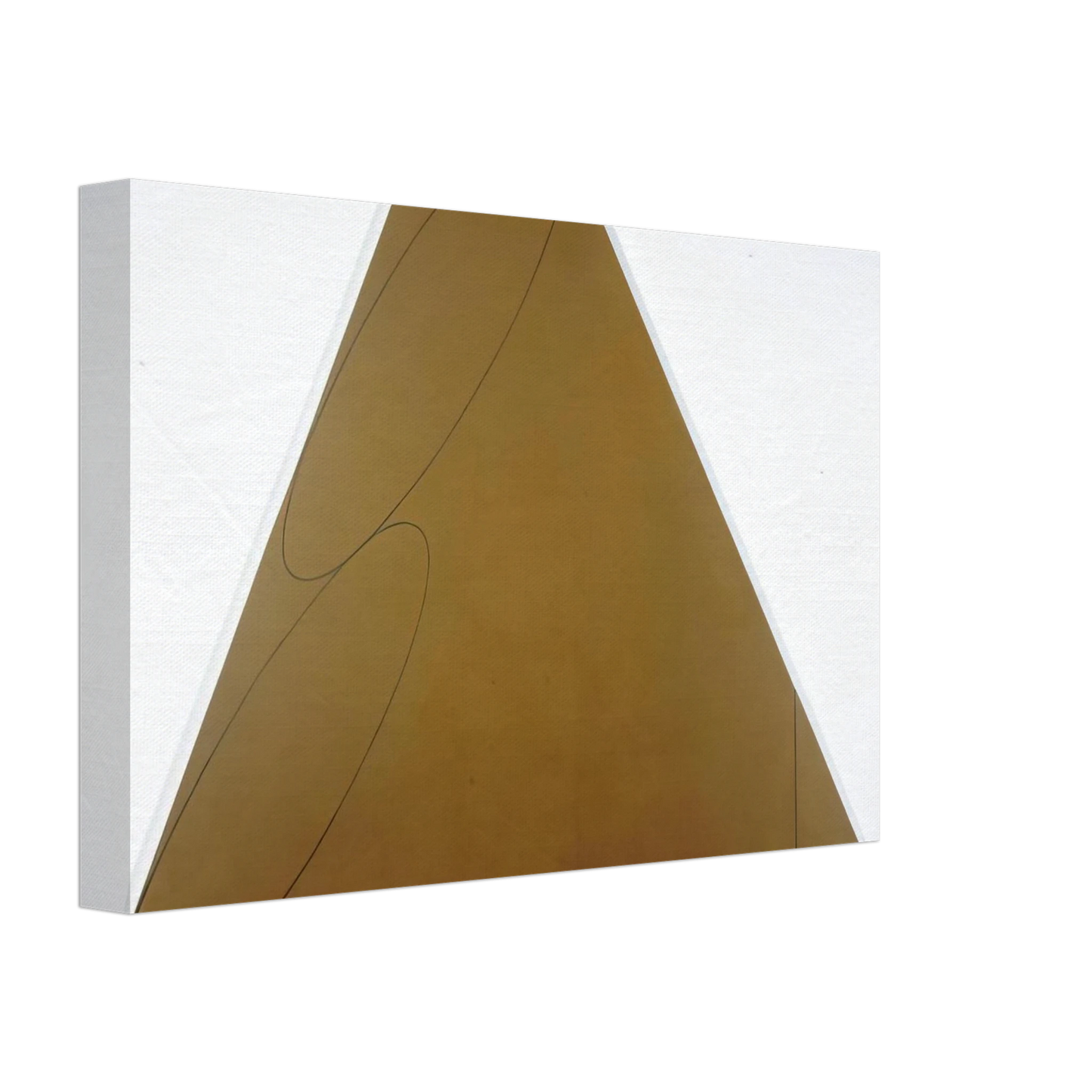 Robert Mangold - PLANE FIGURE III 1992 Canvas - 70x100 cm / 28x40 inches-canvas