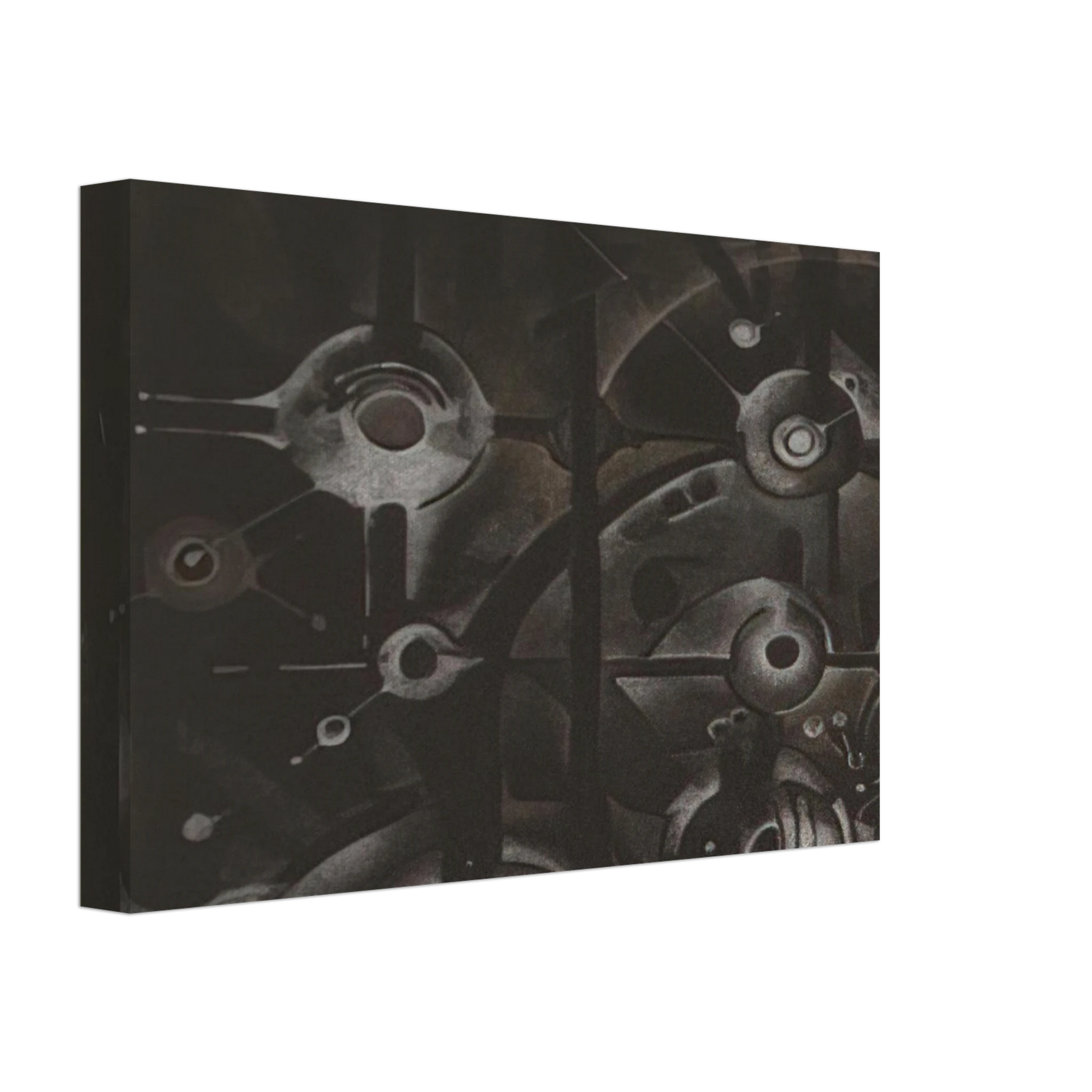 Lee Bontecou - UNTITLED 1998 Canvas - 40x60 cm / 16x24 inches-canvas