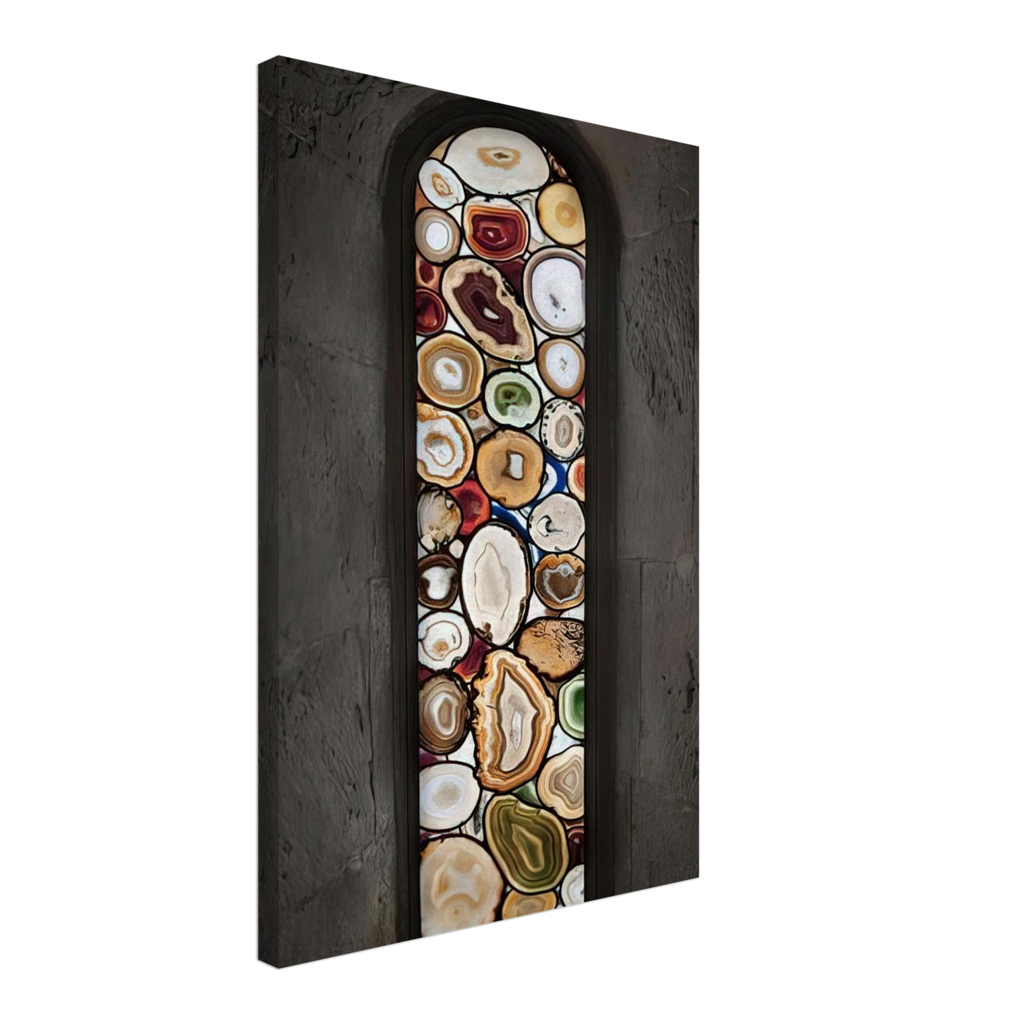 Sigmar Polke - AHATFENSTER 2009 0 Canvas - 40x60 cm / 16x24 inches-canvas