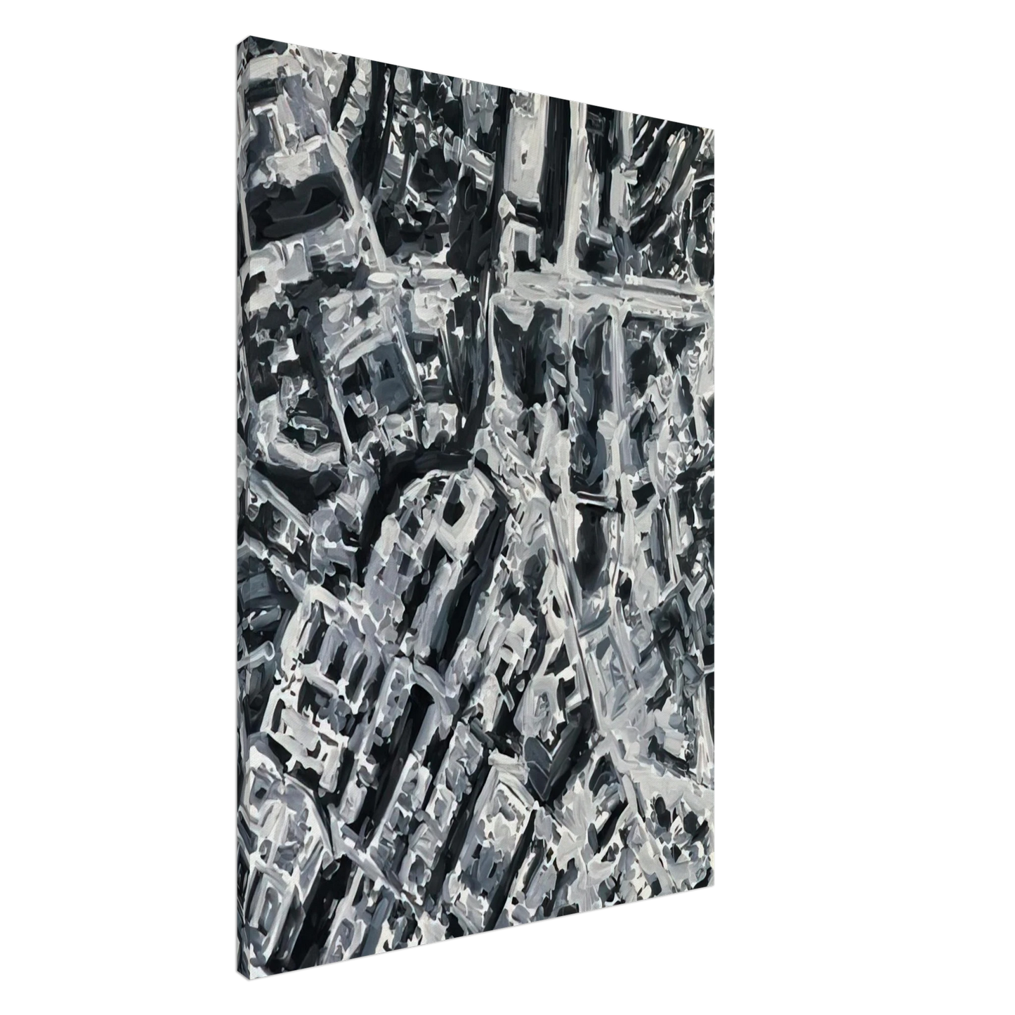 Gerhard Richter - TOWNSCAPE PL 1970 1 Canvas - 20x30 cm / 8x12 inches-canvas