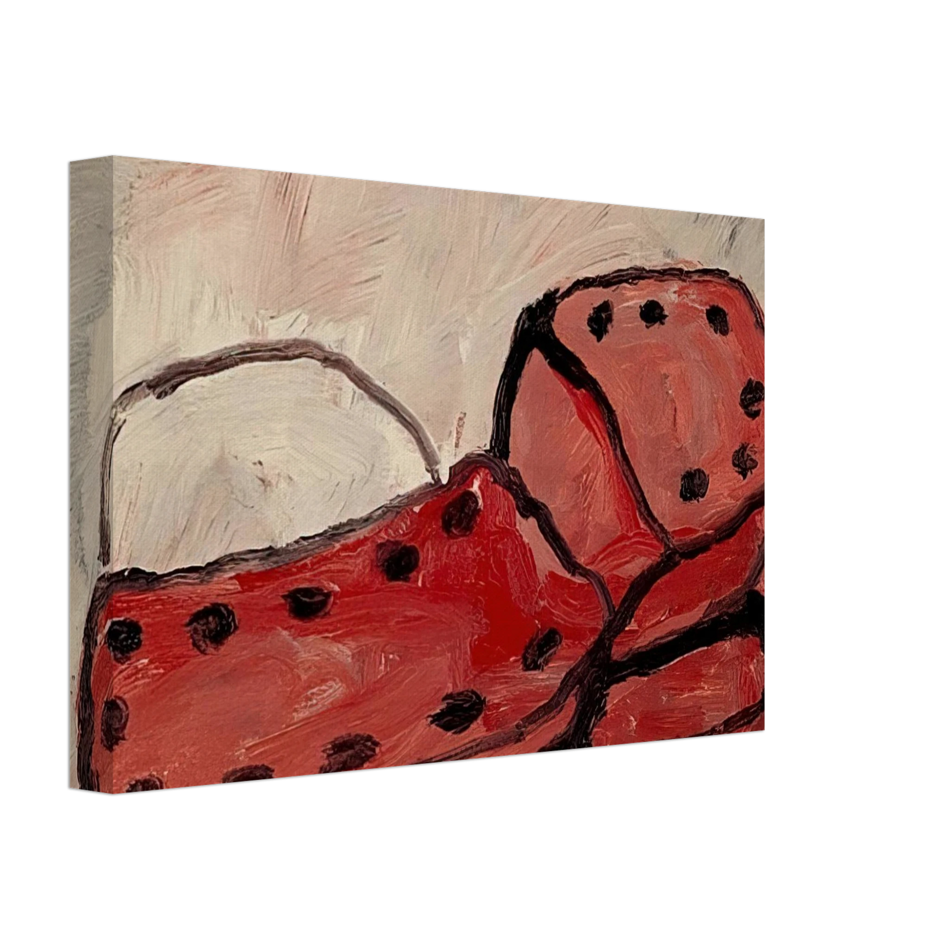 Philip Guston - SHOES 1968 Canvas - 40x60 cm / 16x24 inches-canvas