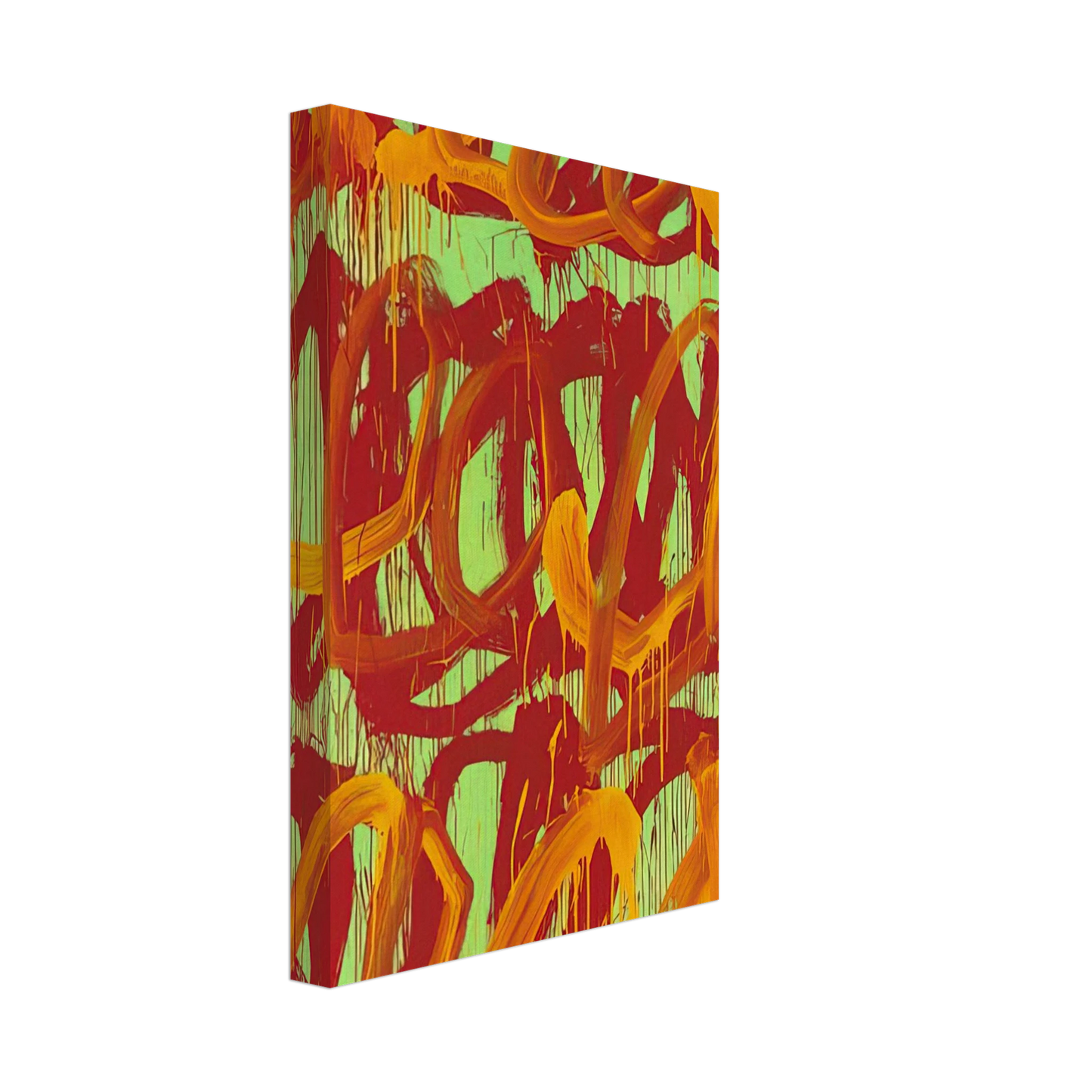 Cy Twombly - Camino Real  II  Canvas - 70x100 cm / 28x40 inches-canvas