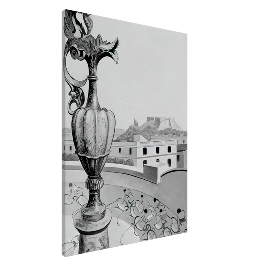 Man Ray - OPTICAL HOPES AND ILLUSIONS Canvas - 20x30 cm / 8x12 inches-canvas