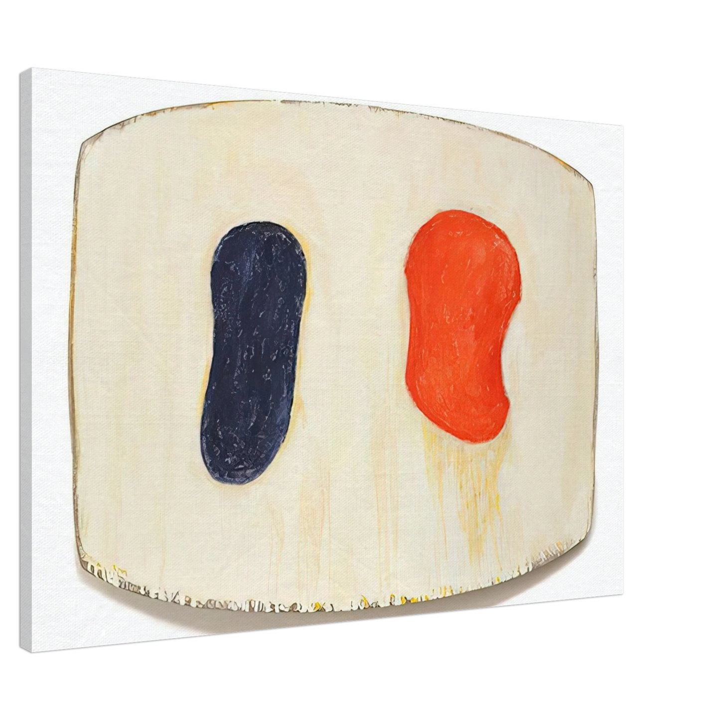 Ron Gorchov - La Piva - 2012 Canvas - 20x30 cm / 8x12 inches-canvas