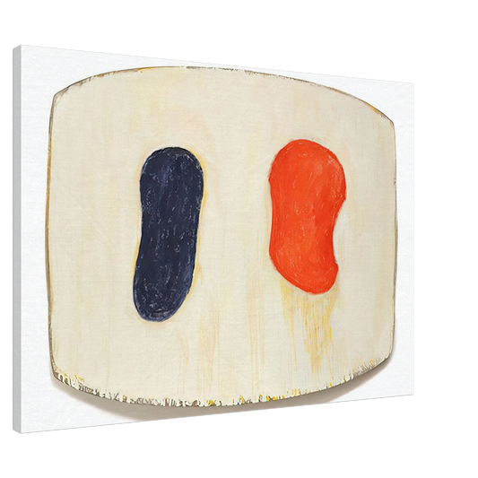 Ron Gorchov - La Piva - 2012 Canvas - 20x30 cm / 8x12 inches-canvas