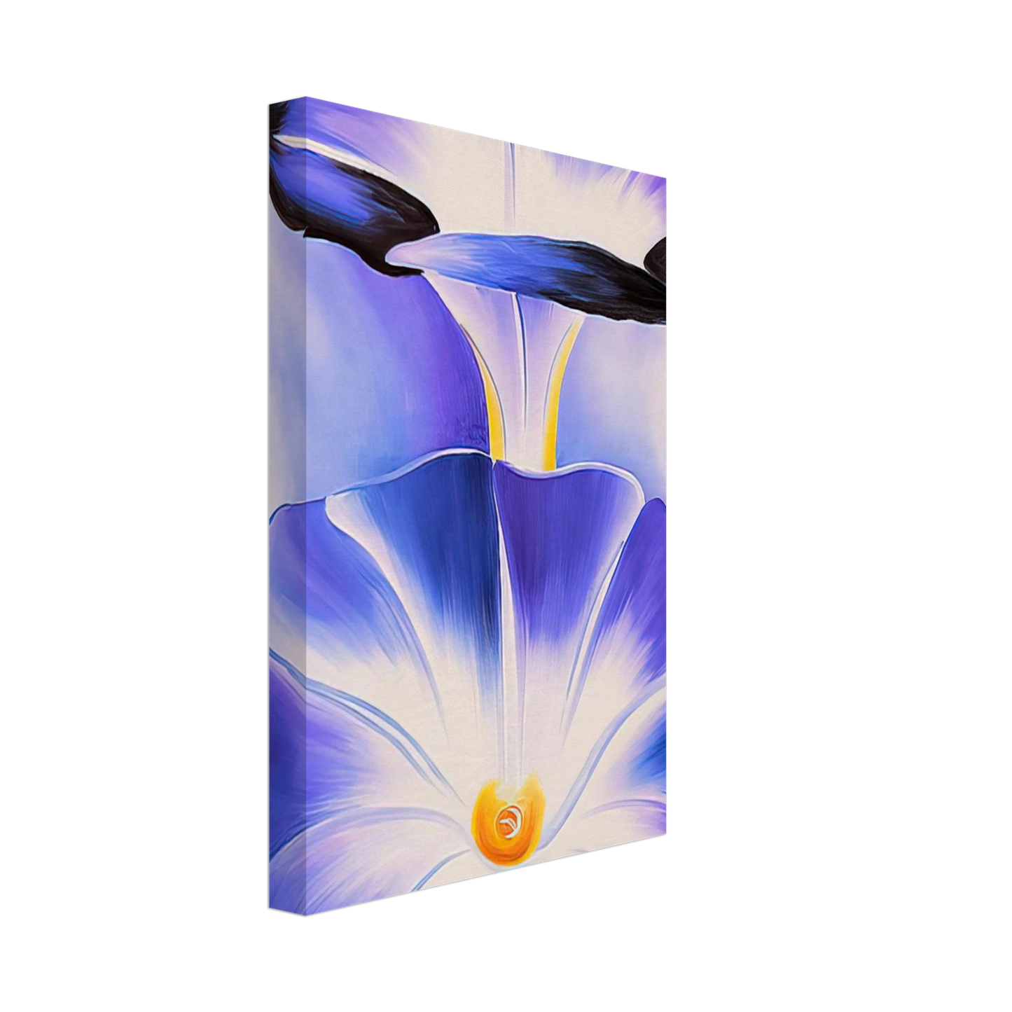 Georgia O'Keeffe - Blue Morning Glories Canvas - 70x100 cm / 28x40 inches-canvas