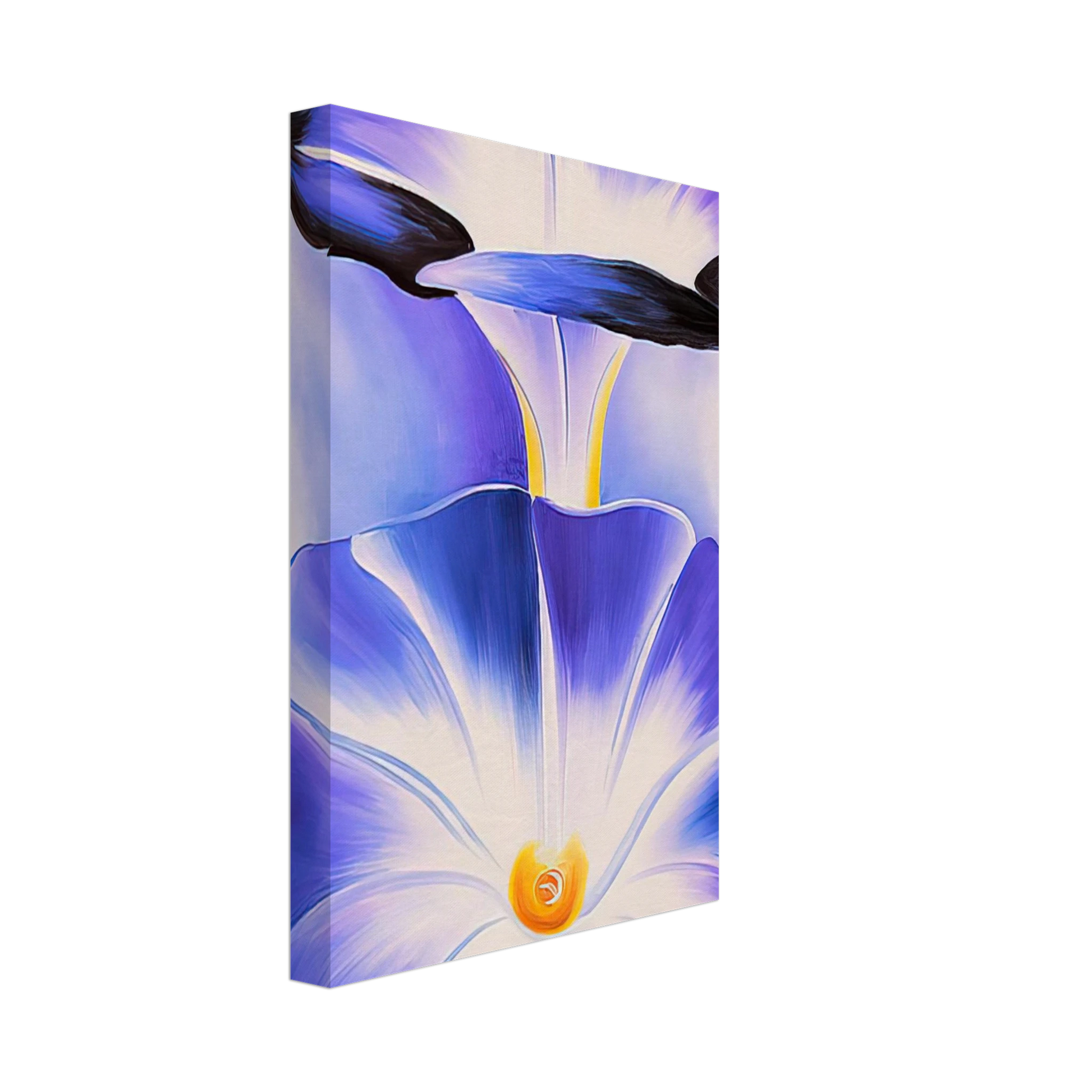 Georgia O'Keeffe - Blue Morning Glories Canvas - 70x100 cm / 28x40 inches-canvas