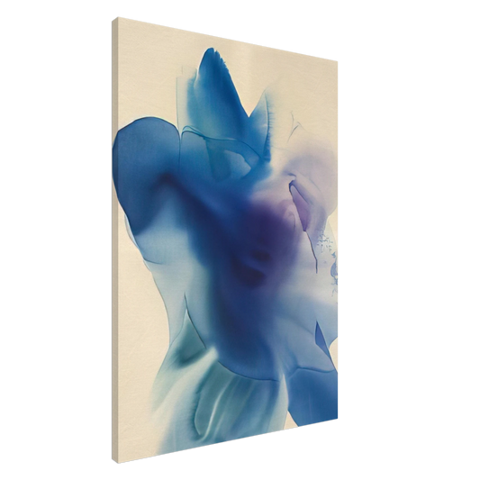 Paul Jenkins - Phenomena Astral Blue Canvas - 20x30 cm / 8x12 inches-canvas