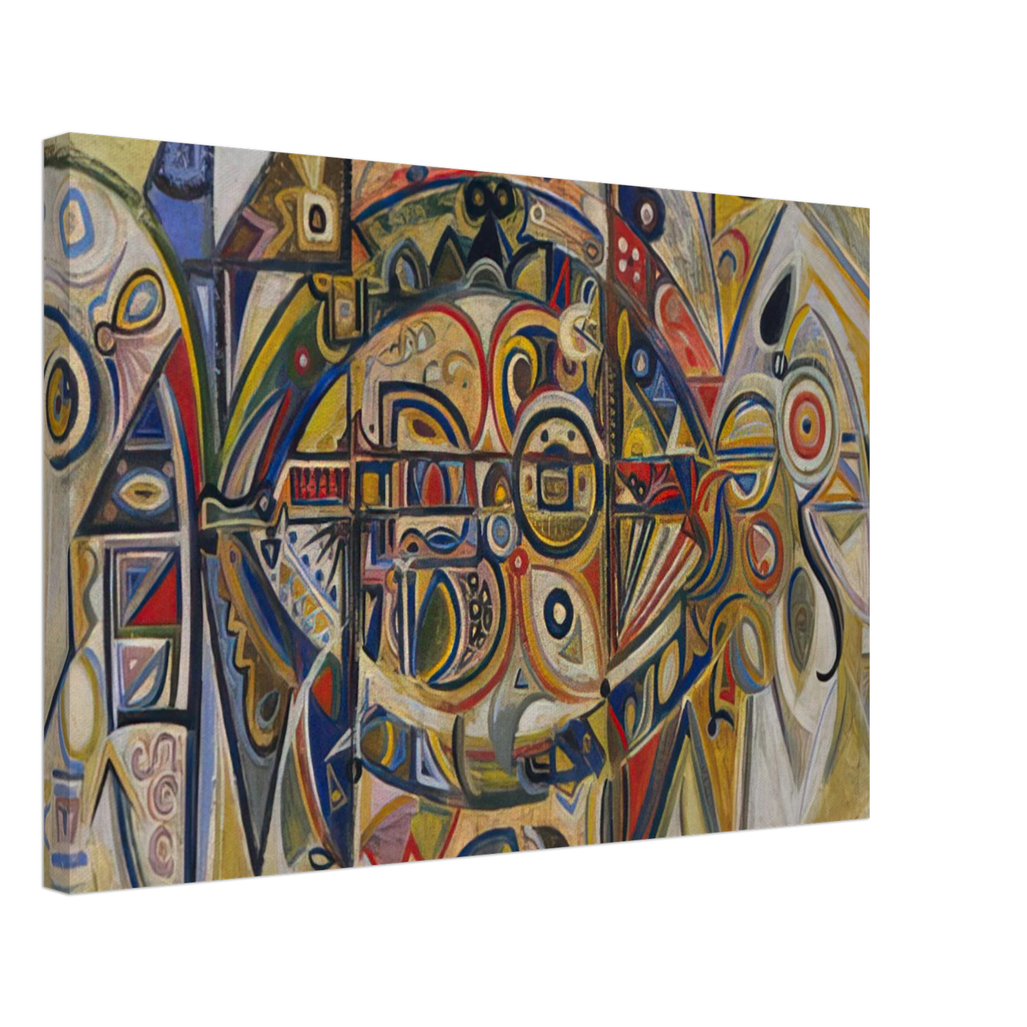 Richard Pousette-Dart - Desert - 1940 Canvas - 70x100 cm / 28x40 inches-canvas