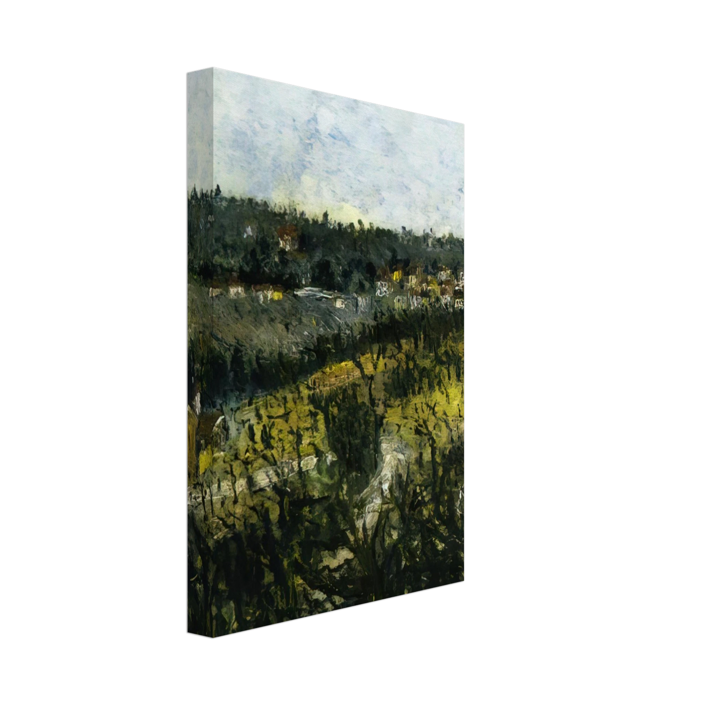 Maurice Utrillo - NEAR MONTMAGNY Canvas - 70x100 cm / 28x40 inches-canvas