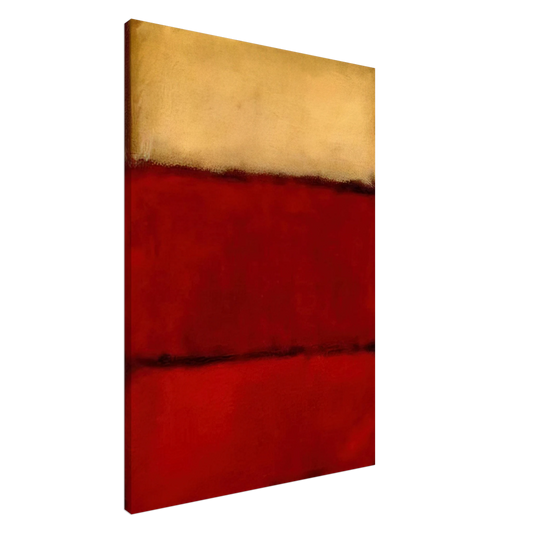 Mark Rothko - Red - 1964 Canvas - 20x30 cm / 8x12 inches-canvas