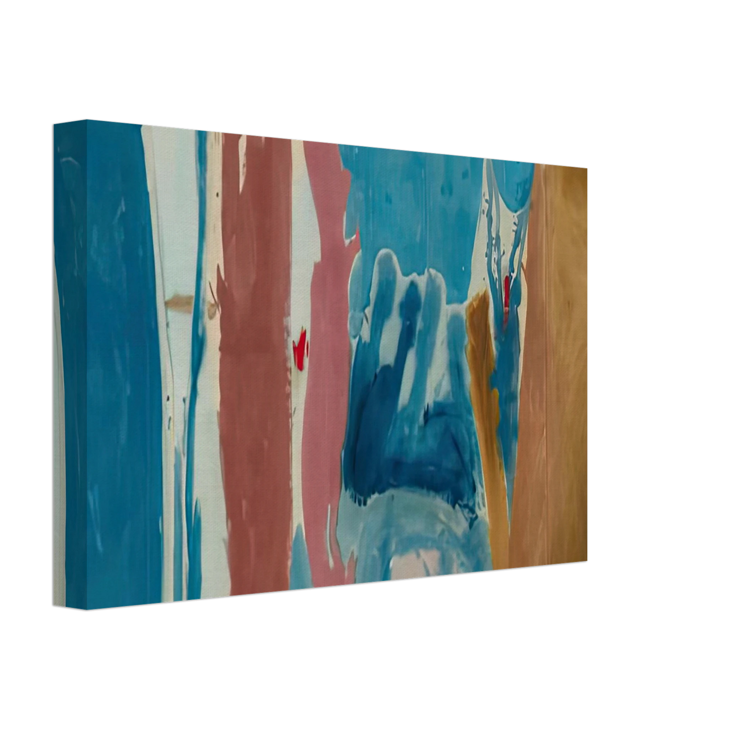 Helen Frankenthaler - Open Wall, 1953- Canvas - 70x100 cm / 28x40 inches-canvas