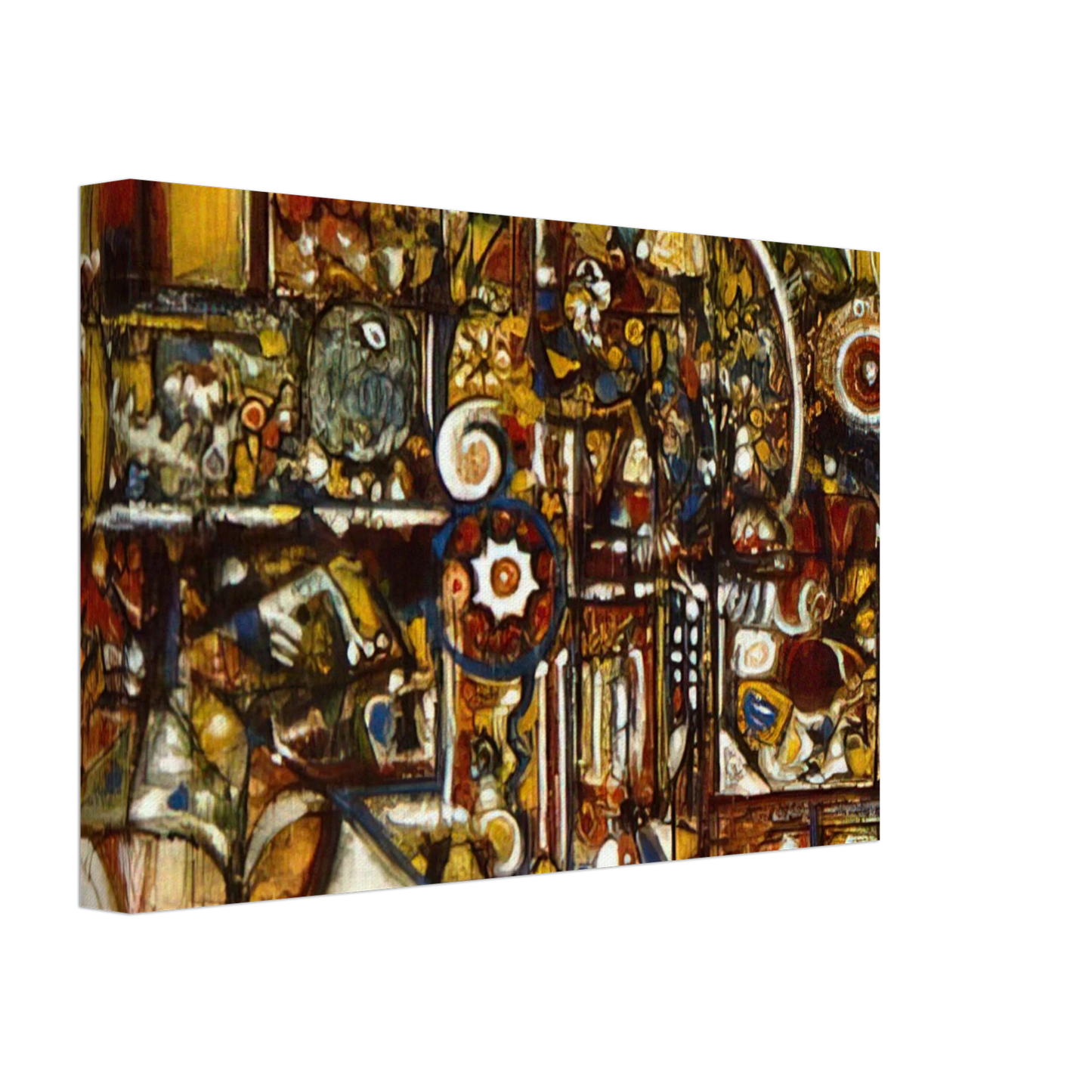 Richard Pousette-Dart - Opaque Harmony Canvas - 70x100 cm / 28x40 inches-canvas