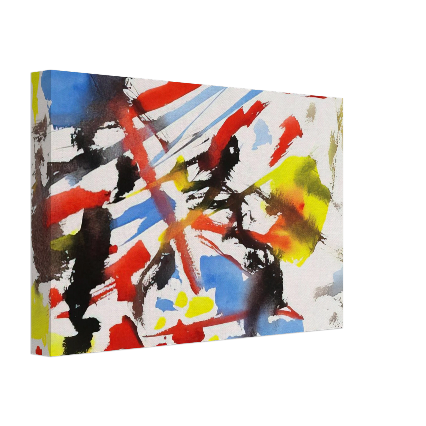 Ernst Wilhelm Nay - Farbspiele - 1952 Canvas - 70x100 cm / 28x40 inches-canvas