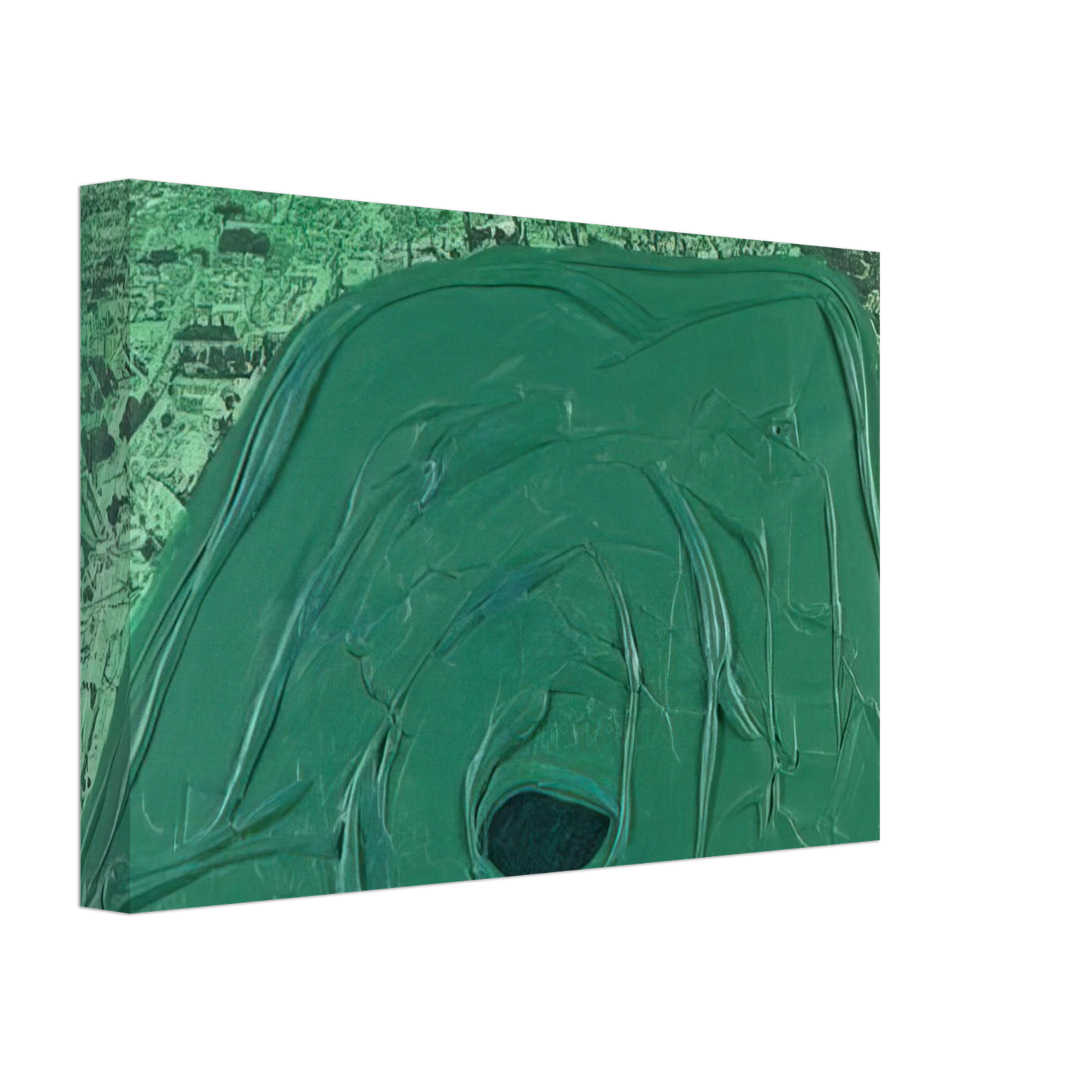 Dieter Roth - Postcard Hyde Park - 1969 Canvas - 40x60 cm / 16x24 inches-canvas