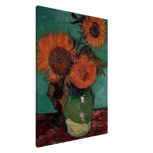 Vincent van Gogh - Sunflowers Canvas - 20x30 cm / 8x12 inches-canvas