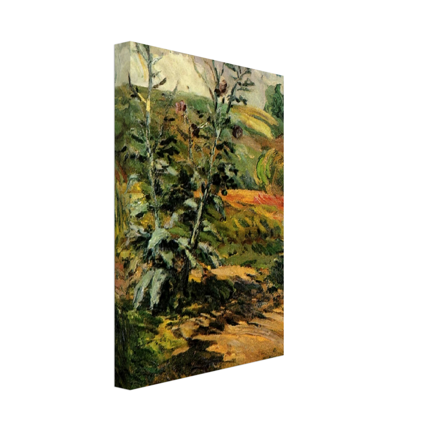 Vincent van Gogh - Two Thistles Canvas - 40x60 cm / 16x24 inches-canvas