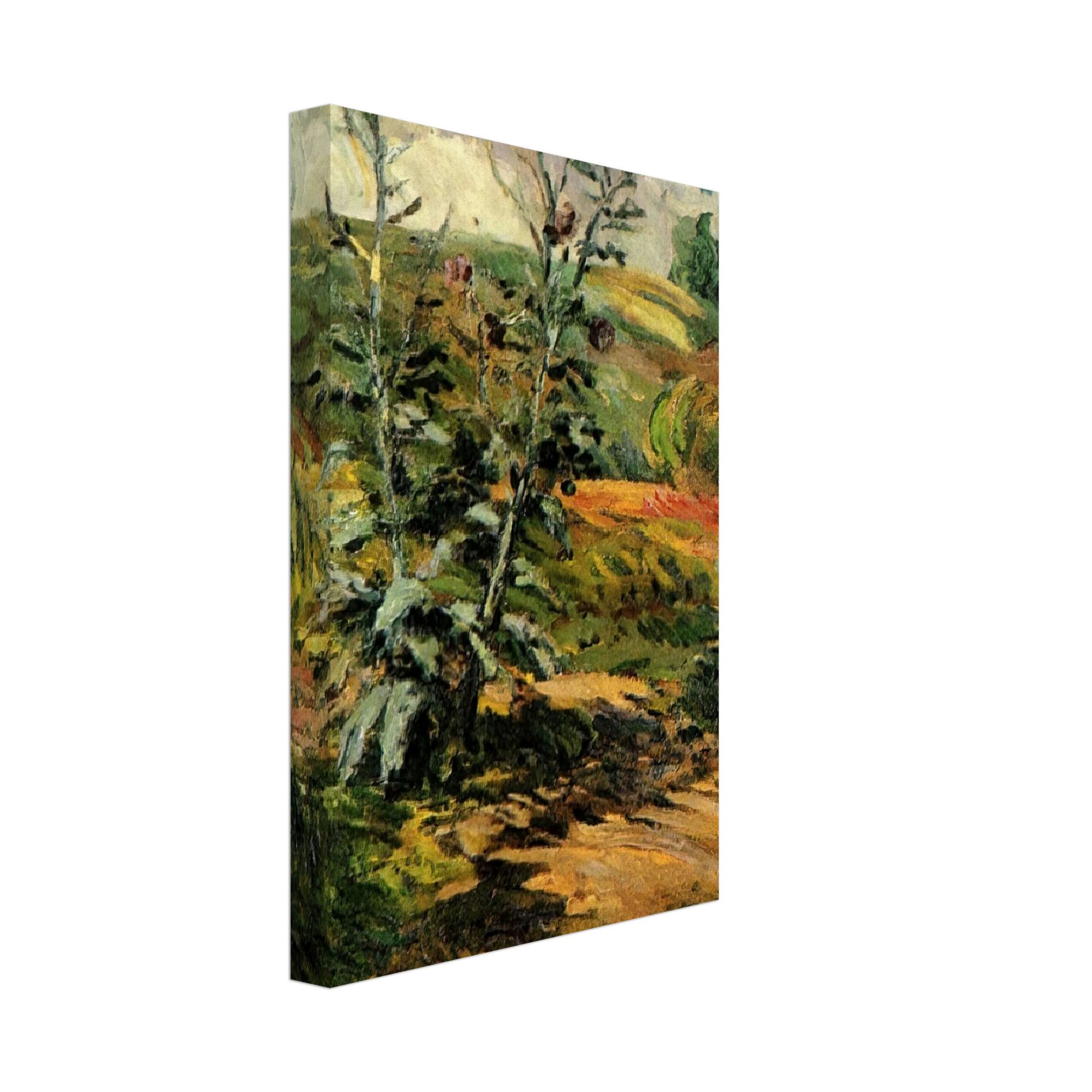 Vincent van Gogh - Two Thistles Canvas - 40x60 cm / 16x24 inches-canvas
