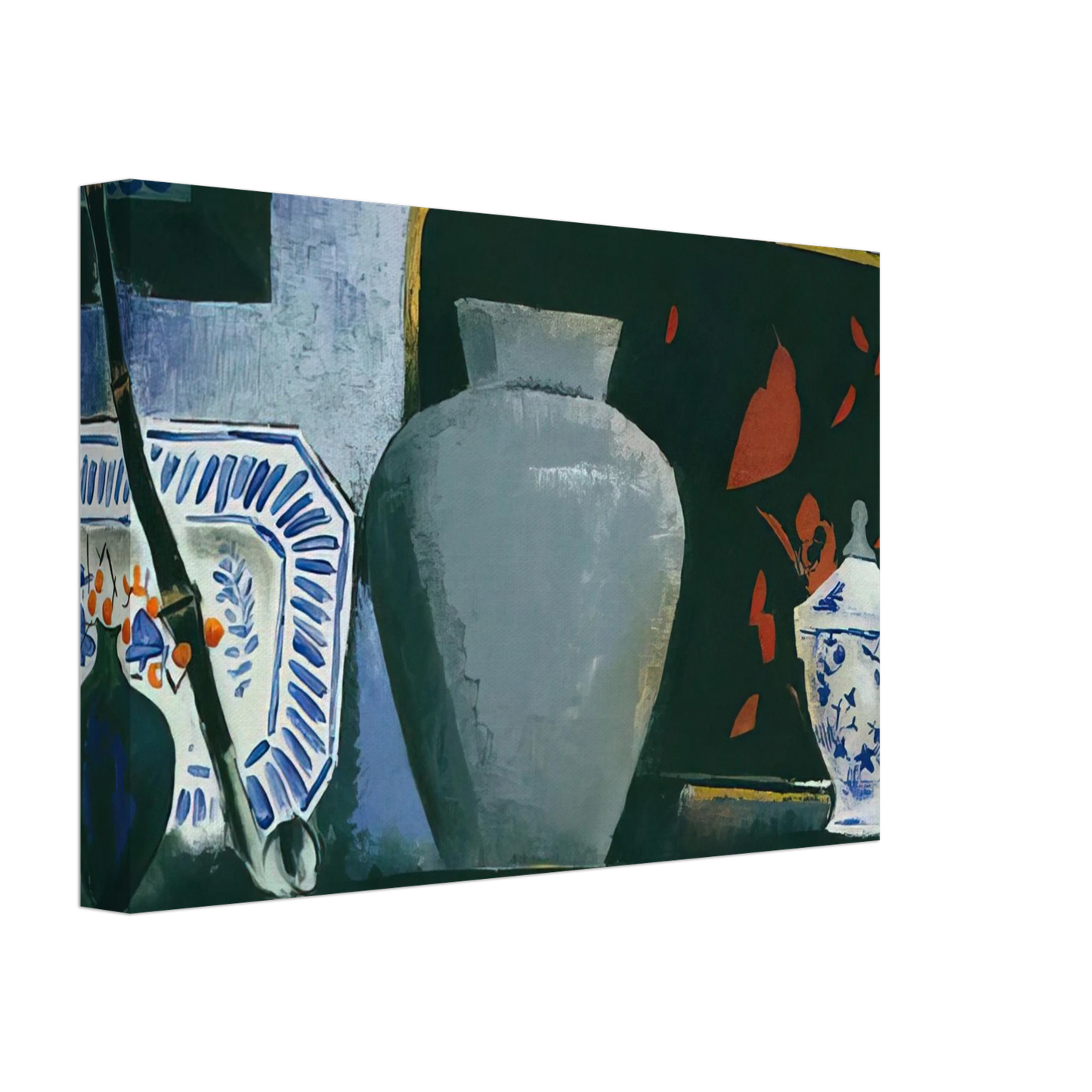 Man Ray - THE BLACK TRAY Canvas - 40x60 cm / 16x24 inches-canvas