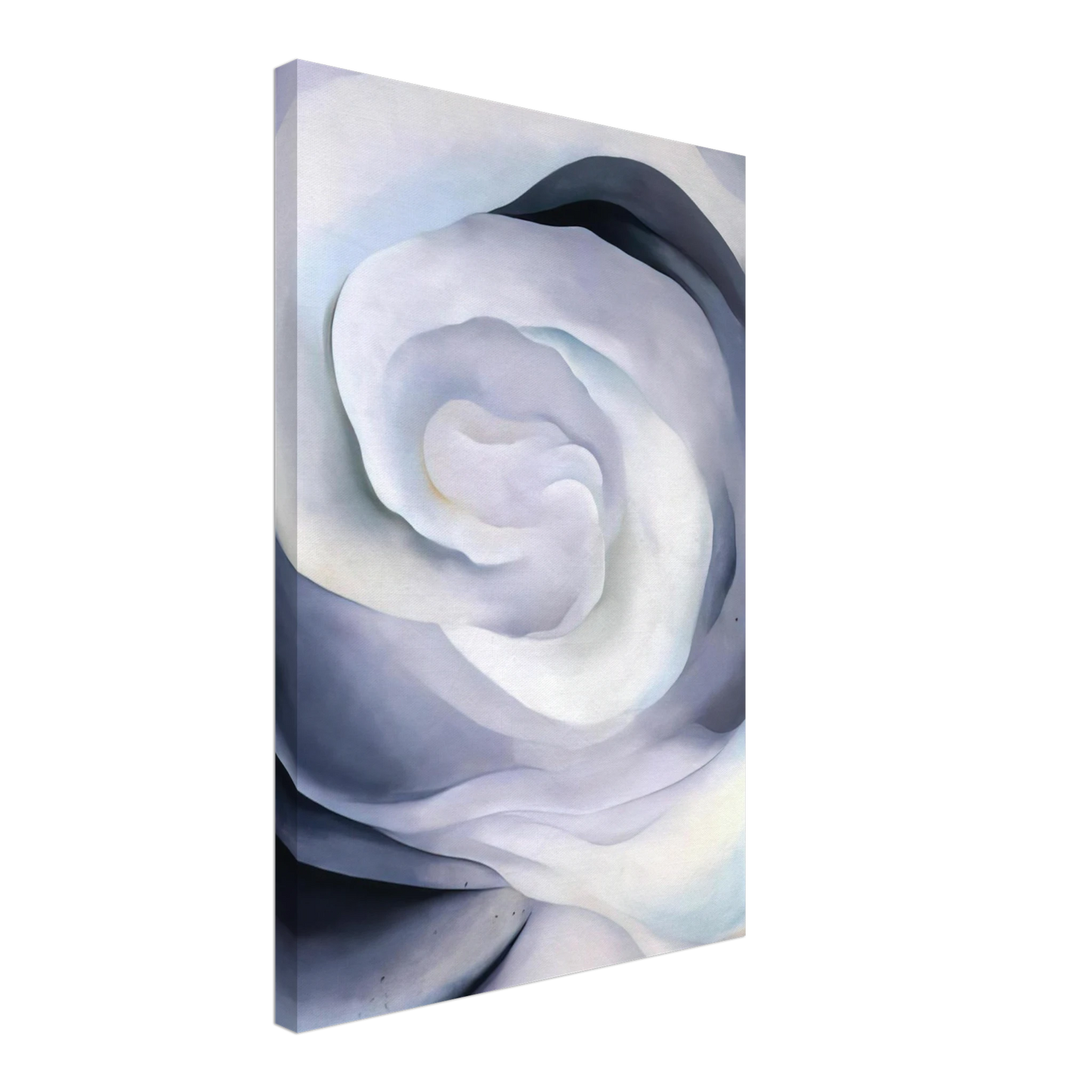 Georgia O'Keeffe - Abstraction White Rose Canvas - 40x60 cm / 16x24 inches-canvas