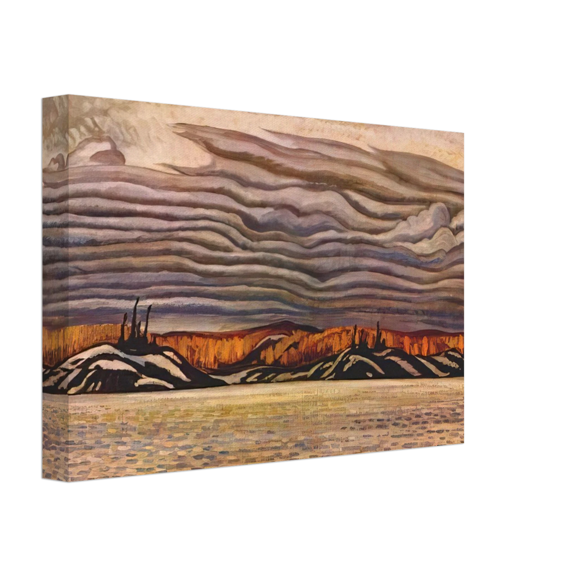 A.Y. Jackson - Algoma in November - 1935 Canvas - 70x100 cm / 28x40 inches-canvas