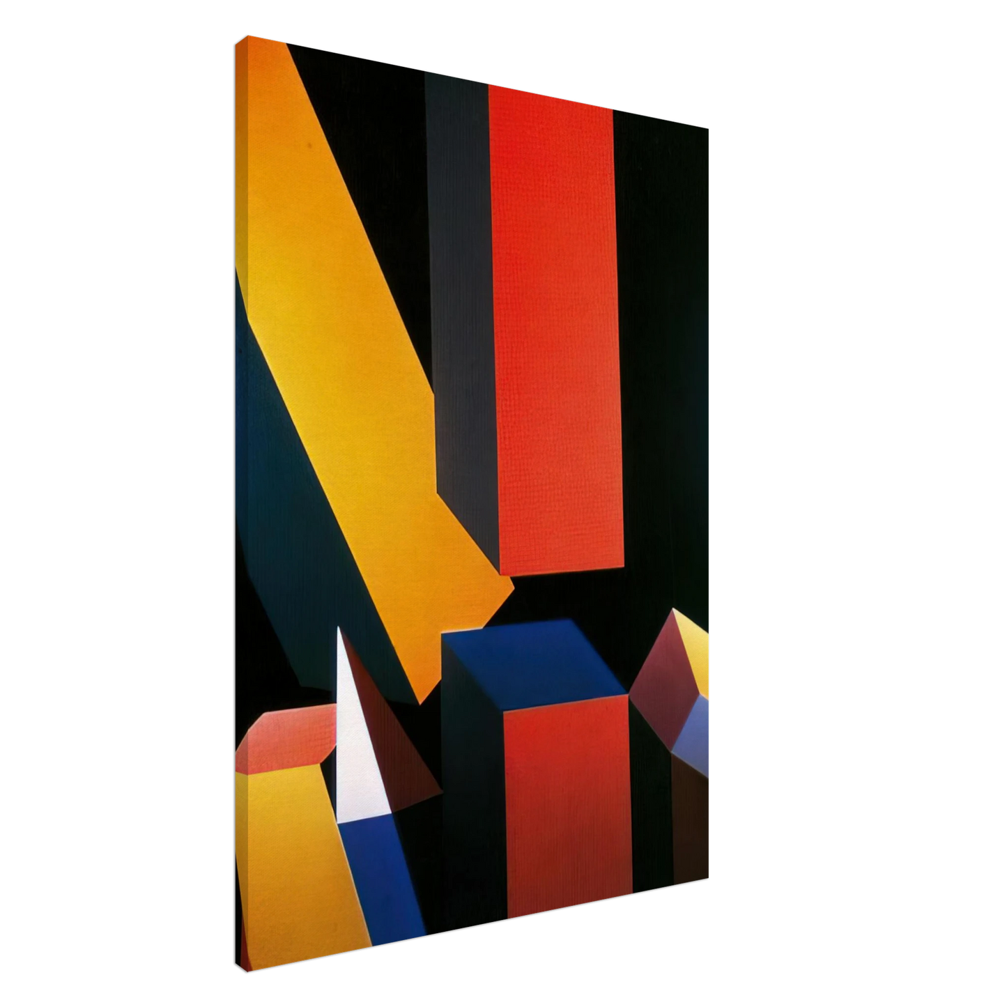 Miriam Schapiro - Byzantium - Hard Edge Painting Canvas - 20x30 cm / 8x12 inches-canvas