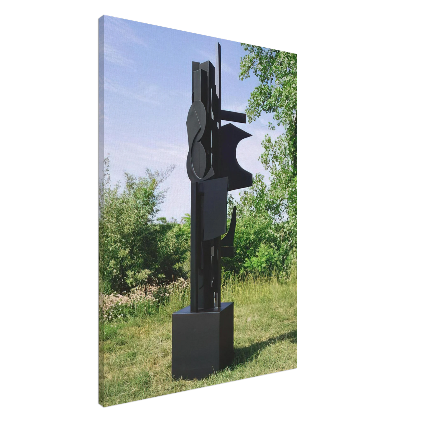 Louise Nevelson - NIGHT TREE 1971 Canvas - 20x30 cm / 8x12 inches-canvas