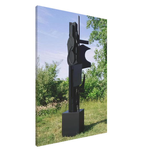 Louise Nevelson - NIGHT TREE 1971 Canvas - 20x30 cm / 8x12 inches-canvas