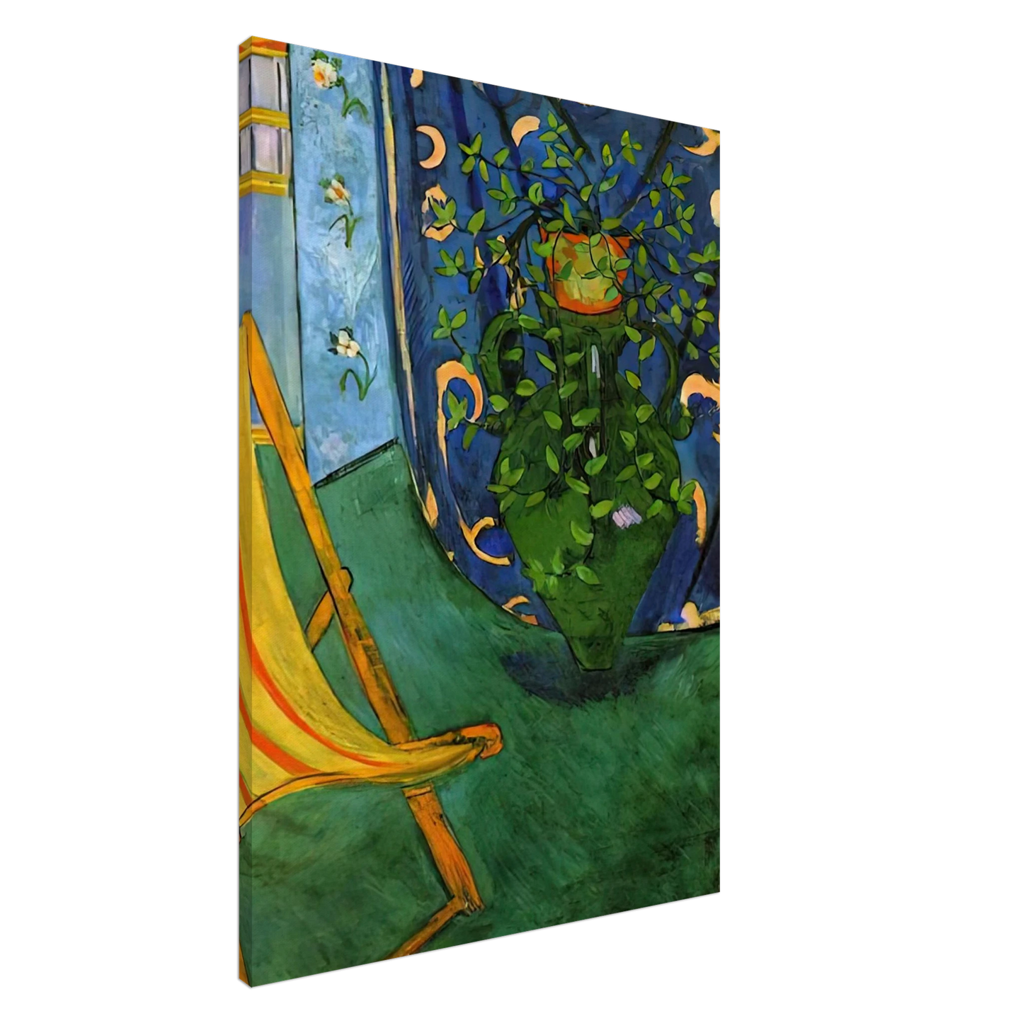 Henri Matisse - CORNER OF THE ARTIST S STUDIO 1912 Canvas - 20x30 cm / 8x12 inches-canvas