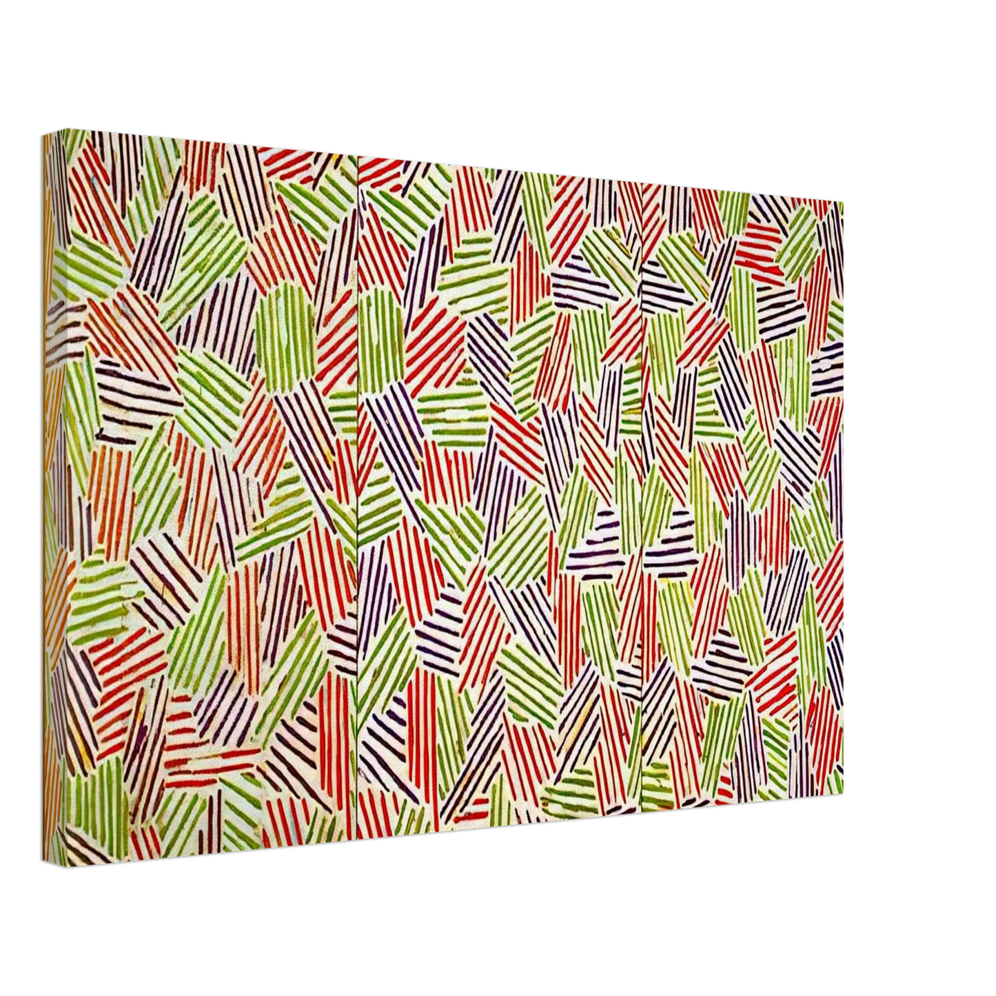 Jasper Johns - SCENT Canvas - 70x100 cm / 28x40 inches-canvas