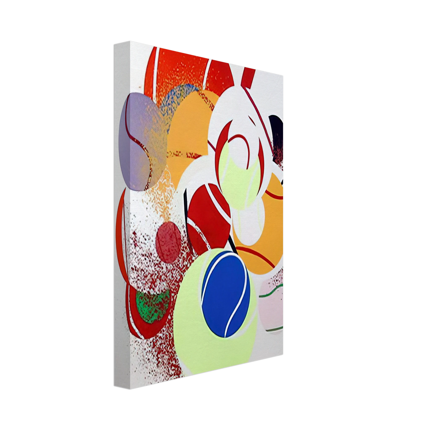 James Rosenquist - Balls Canvas - 40x60 cm / 16x24 inches-canvas