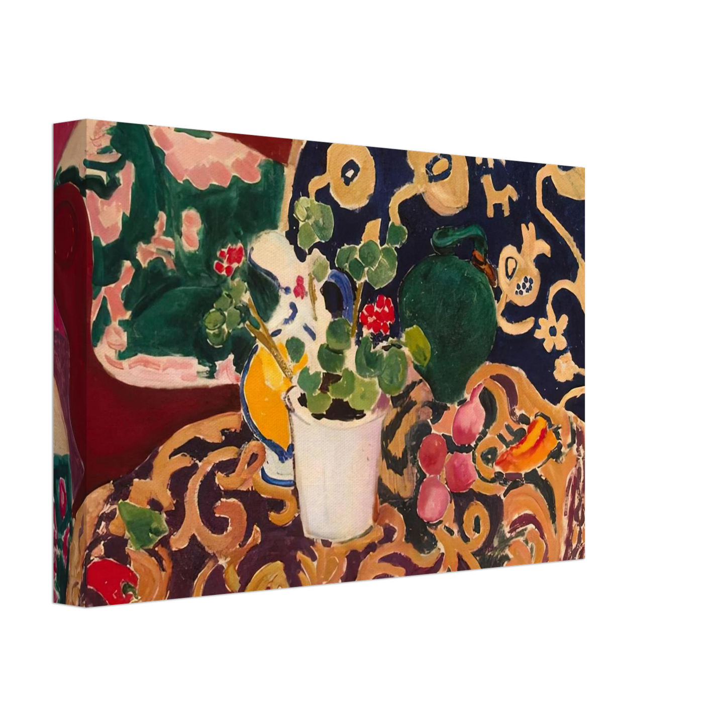 Henri Matisse - SPANISH STILL LIFE SEVILLE II 1911 Canvas - 70x100 cm / 28x40 inches-canvas