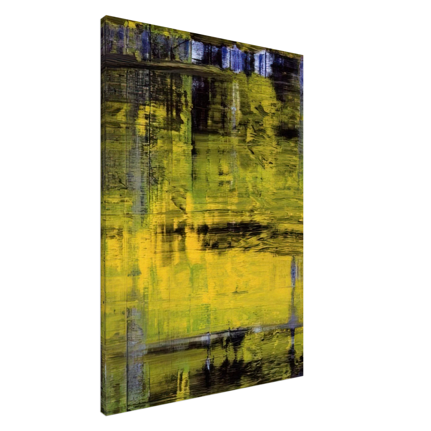 Gerhard Richter - ABSTRAKTES BILD ABSTRACT PICTURE 1994 Canvas - 20x30 cm / 8x12 inches-canvas