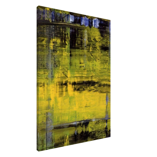 Gerhard Richter - ABSTRAKTES BILD ABSTRACT PICTURE 1994 Canvas - 20x30 cm / 8x12 inches-canvas