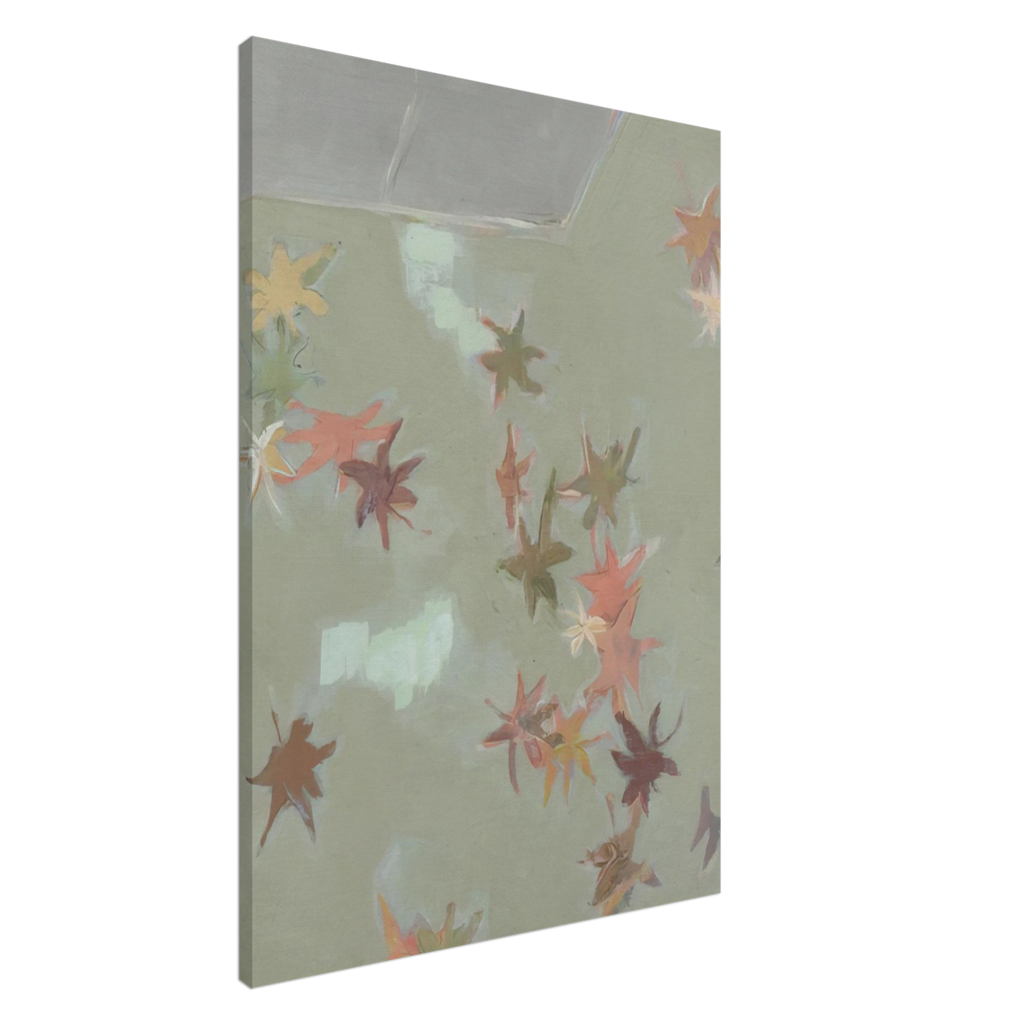 Kenzo Okada - Maple - 1980 Canvas - 20x30 cm / 8x12 inches-canvas