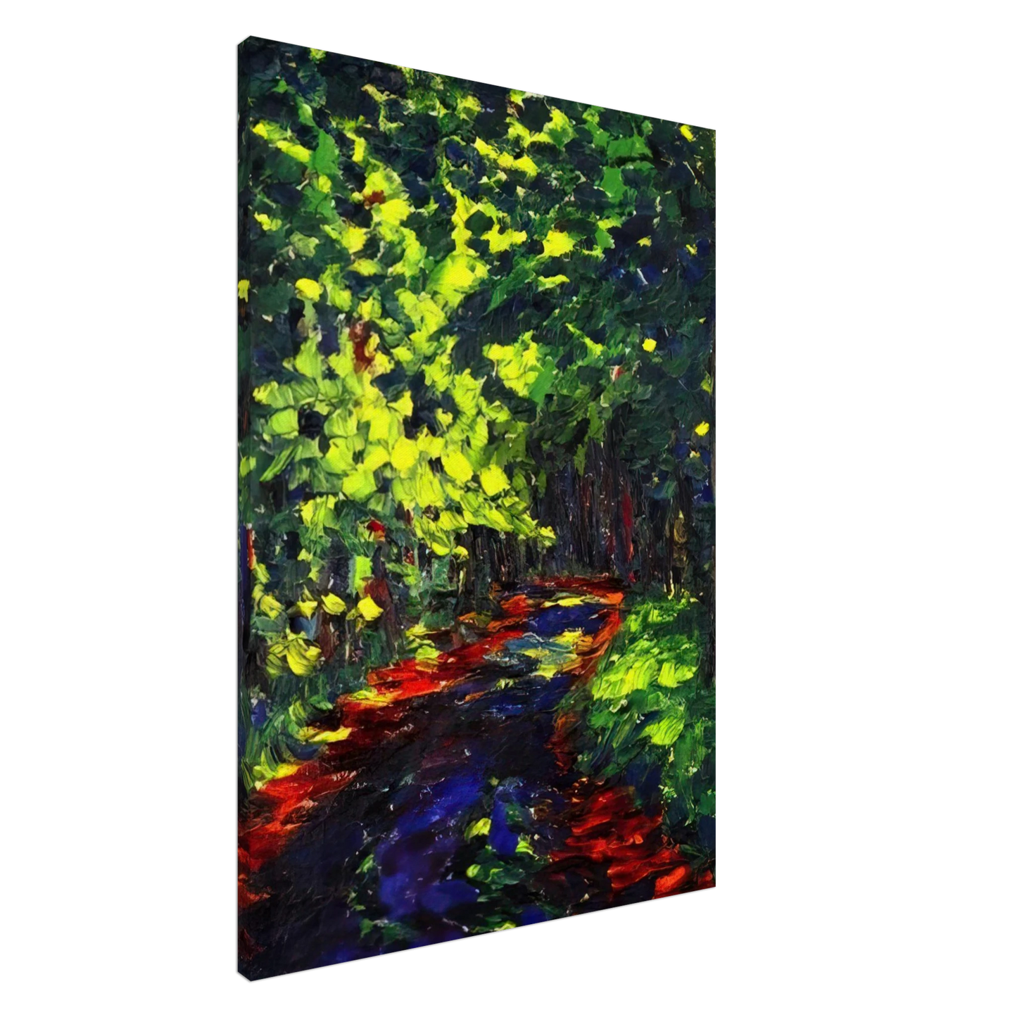 Emil Nolde - Forest Path Canvas - 20x30 cm / 8x12 inches-canvas