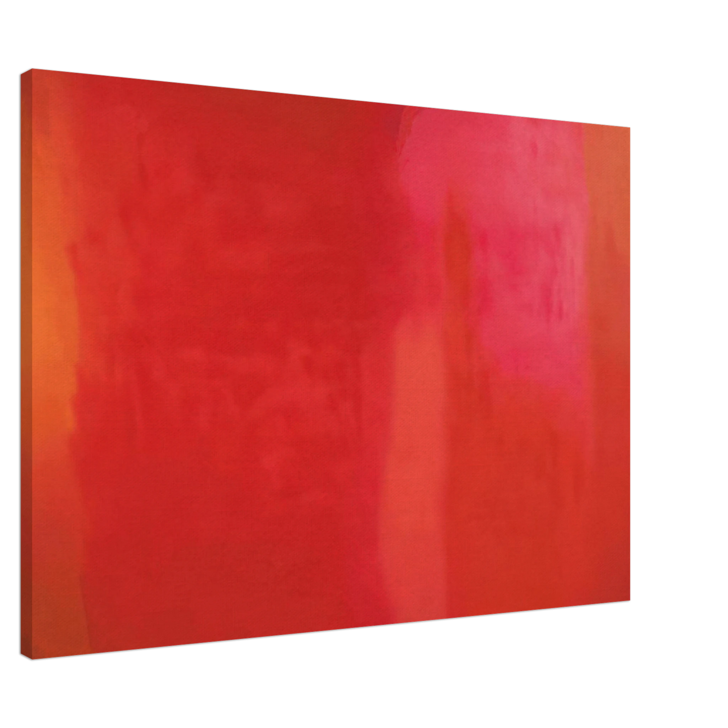 Esteban Vicente - RED FIELD 1972 Canvas - 20x30 cm / 8x12 inches-canvas