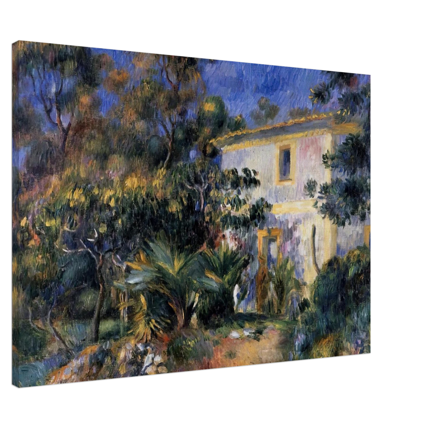 Pierre-Auguste Renoir - Algiers Landscape Canvas - 20x30 cm / 8x12 inches-canvas