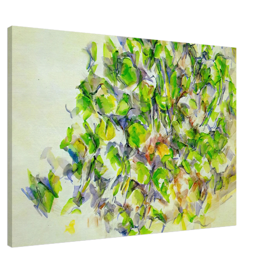 Paul Cezanne - Foliage Canvas - 20x30 cm / 8x12 inches-canvas
