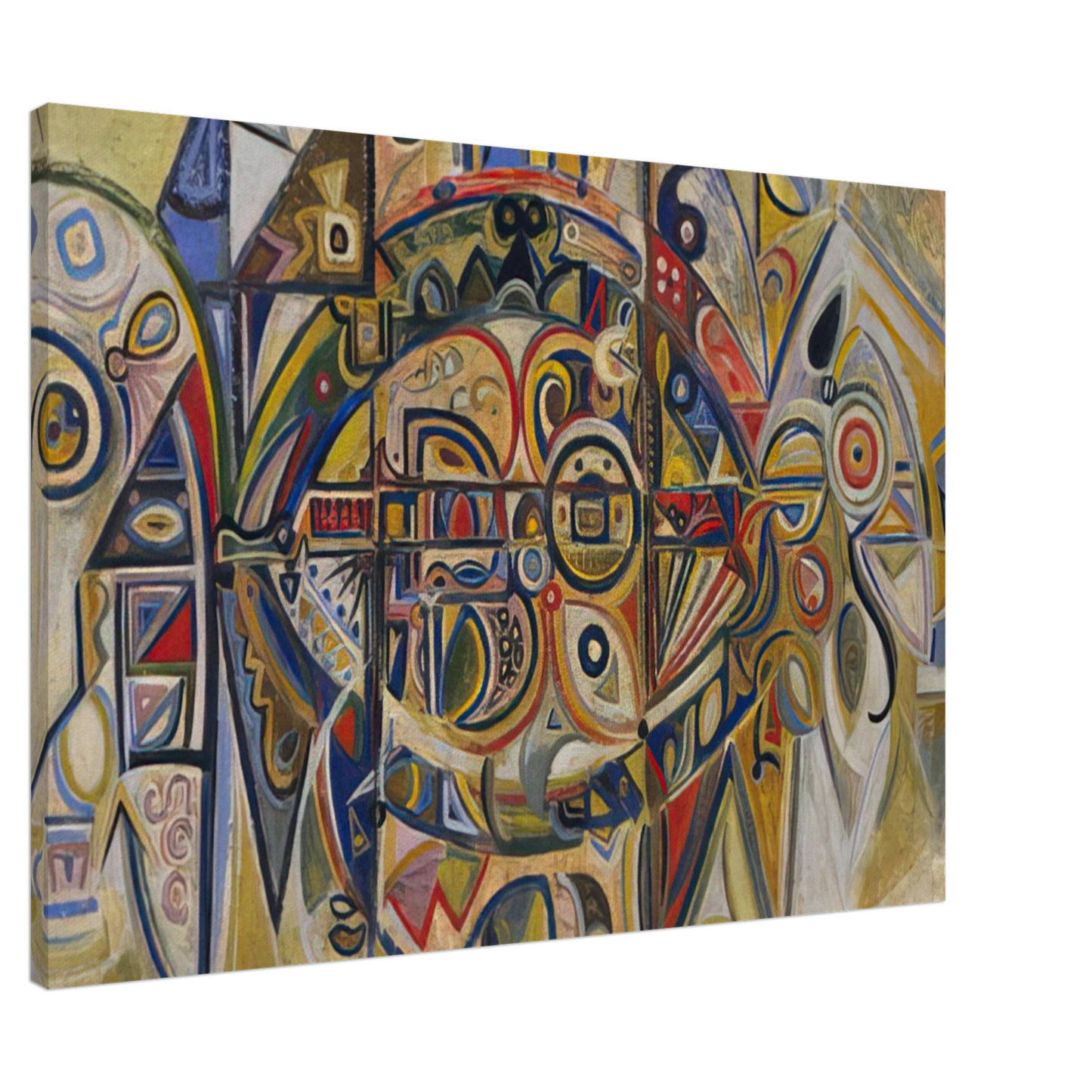 Richard Pousette-Dart - Desert Canvas - 20x30 cm / 8x12 inches-canvas