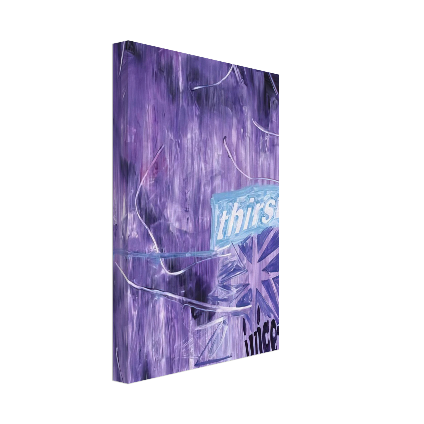 Michel Majerus - Halbzeit - 2002 Canvas - 70x100 cm / 28x40 inches-canvas