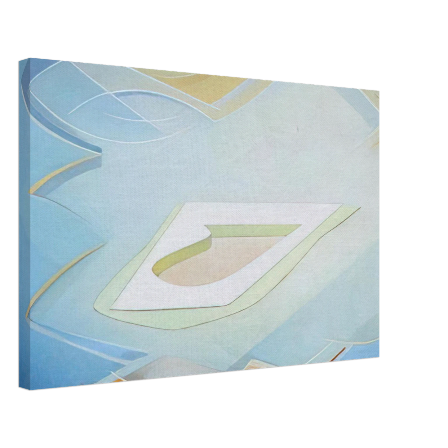 Lawren Harris - Intimations - 1943 Canvas - 70x100 cm / 28x40 inches-canvas