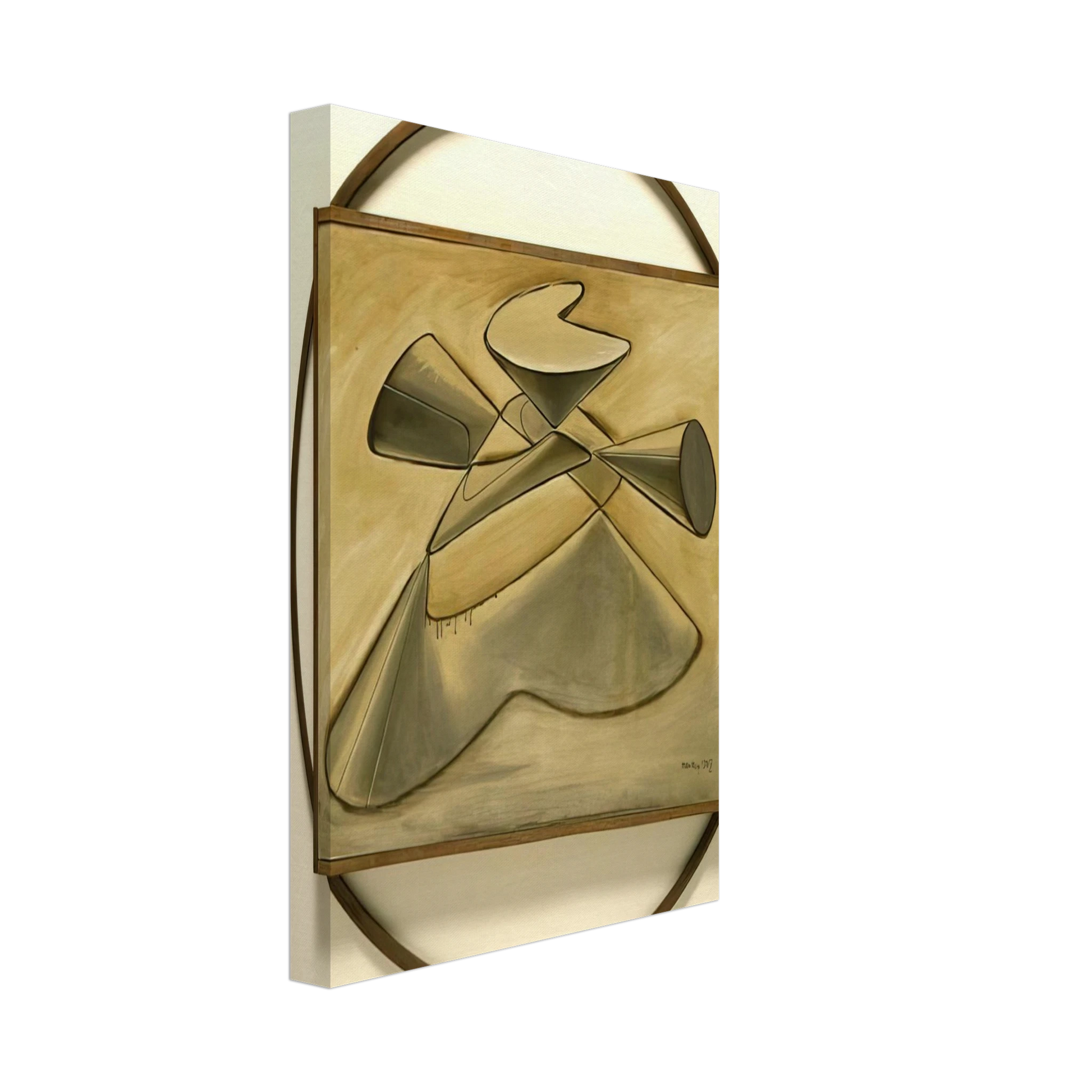 Man Ray - SHAKESPEAREAN EQUATION KING LEAR Canvas - 40x60 cm / 16x24 inches-canvas