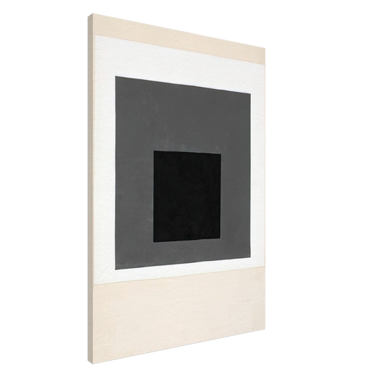 Josef Albers - STUDY FOR A HOMAGE TO THE SQUARE 1949 Canvas - 20x30 cm / 8x12 inches-canvas