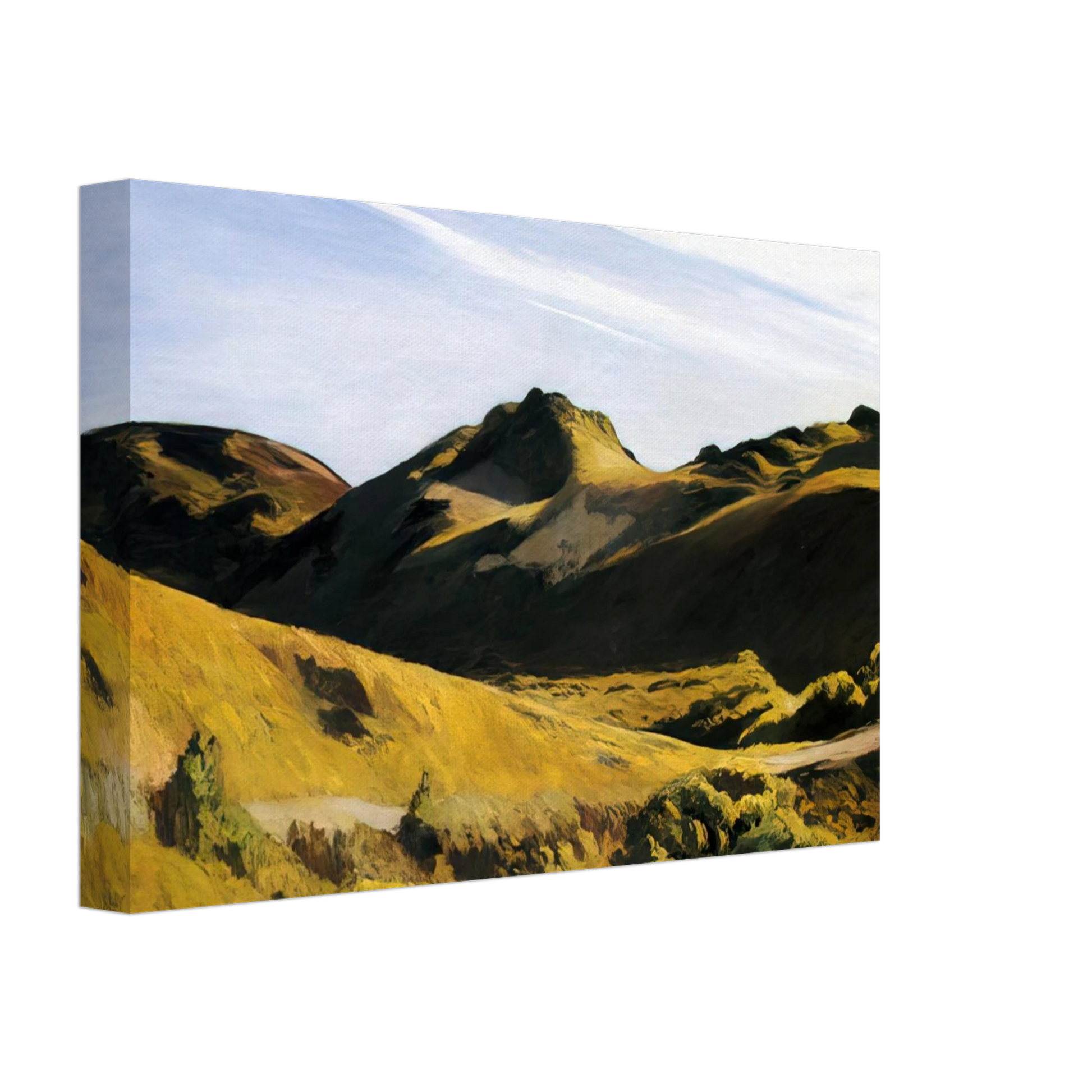 Edward Hopper - The Camel s Hump Canvas - 70x100 cm / 28x40 inches-canvas