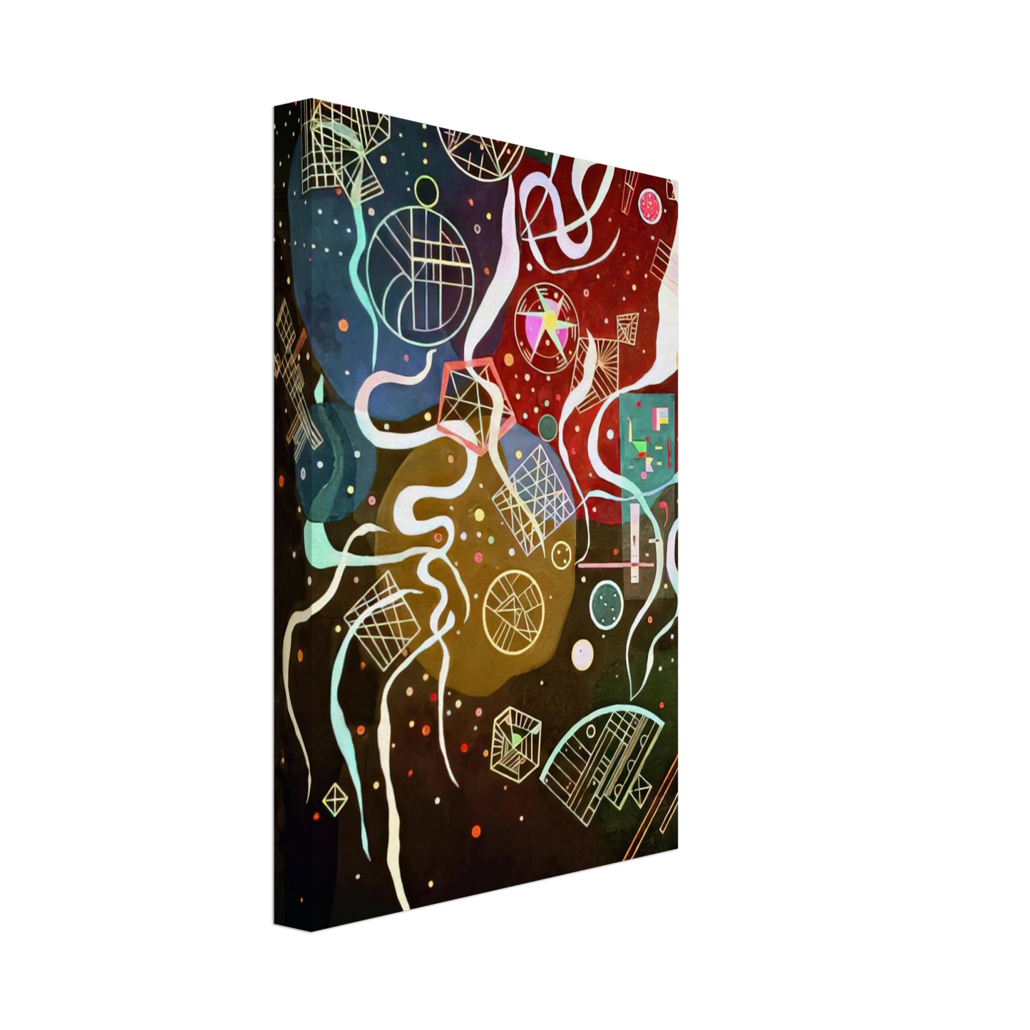 Wassily Kandinsky - MOVEMENT I 1935 Canvas - 40x60 cm / 16x24 inches-canvas