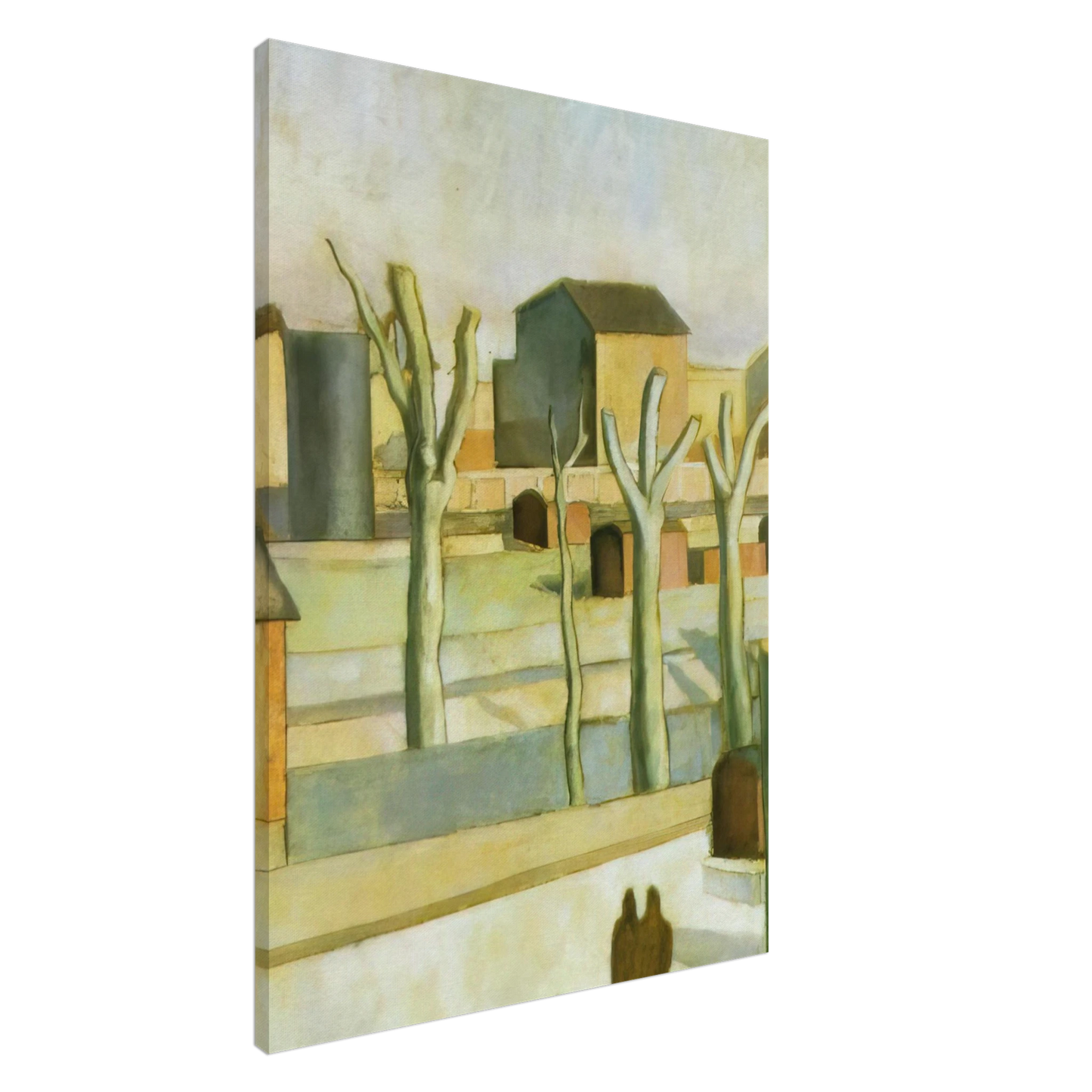 Salvador Dali - THE STATION AT FIGUERAS Canvas - 20x30 cm / 8x12 inches-canvas