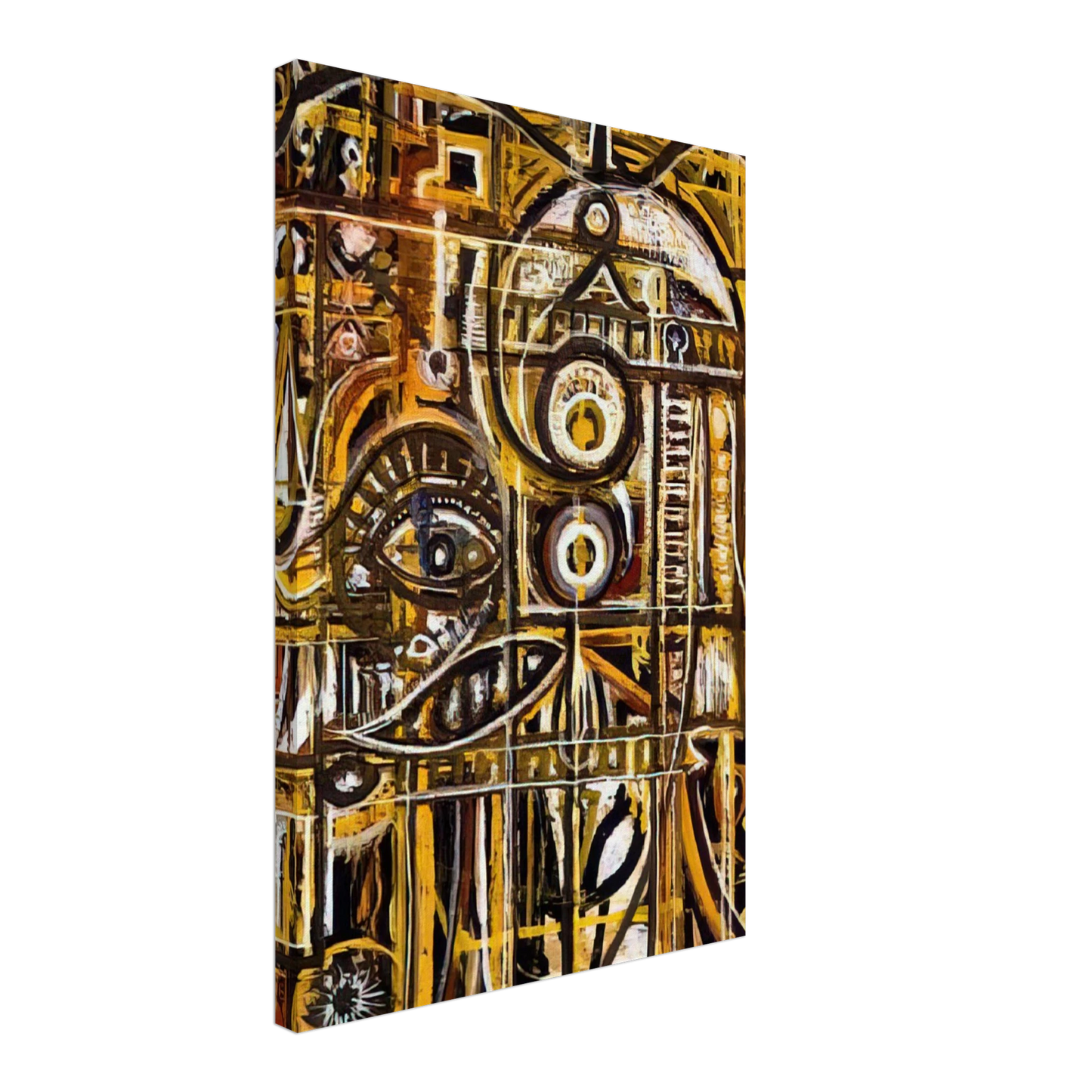 Richard Pousette-Dart - Abstract Eye Canvas - 70x100 cm / 28x40 inches-canvas